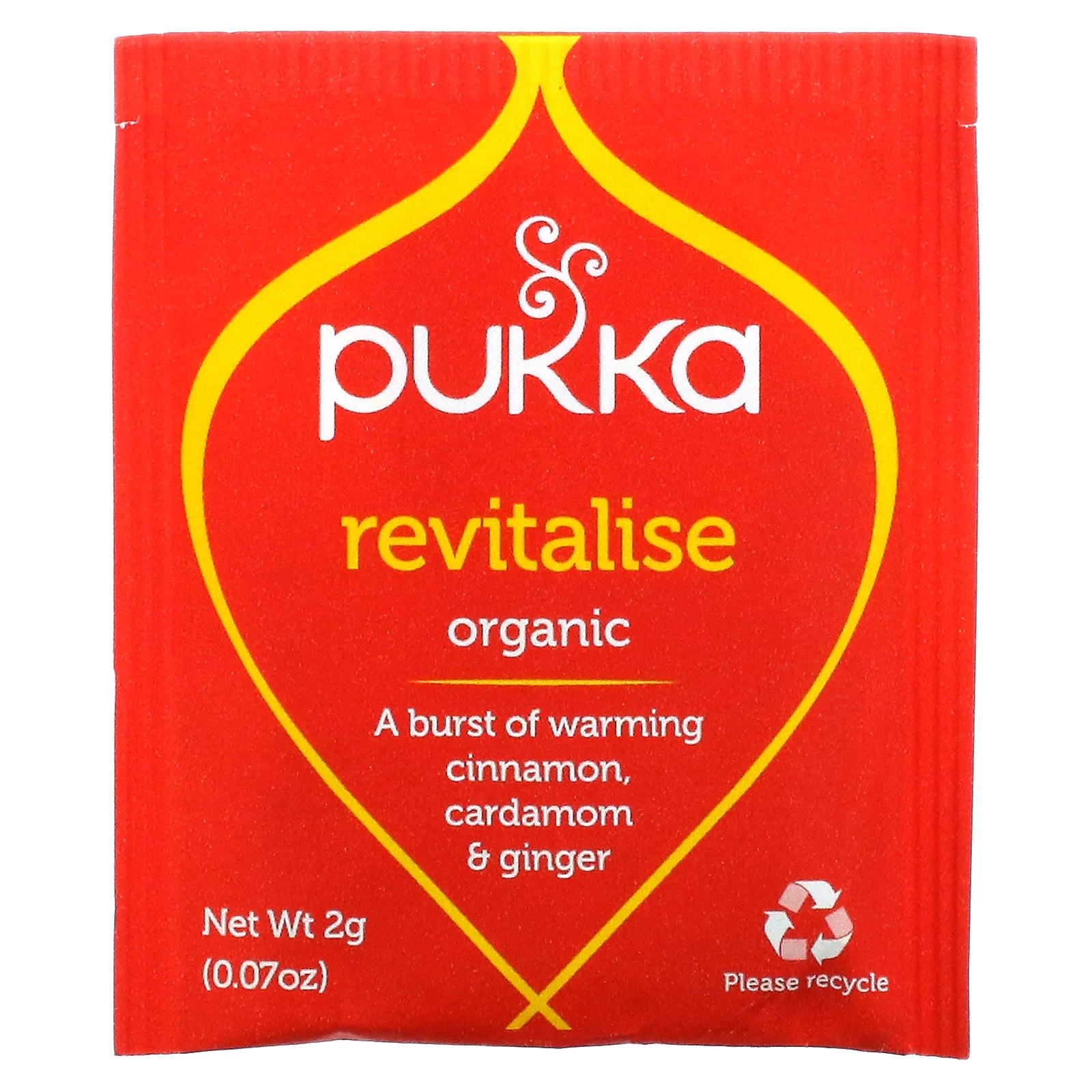 Pukka Herbs, Органический травяной чай, восстановление, 20 пакетиков, 40 г (1,41 унции)