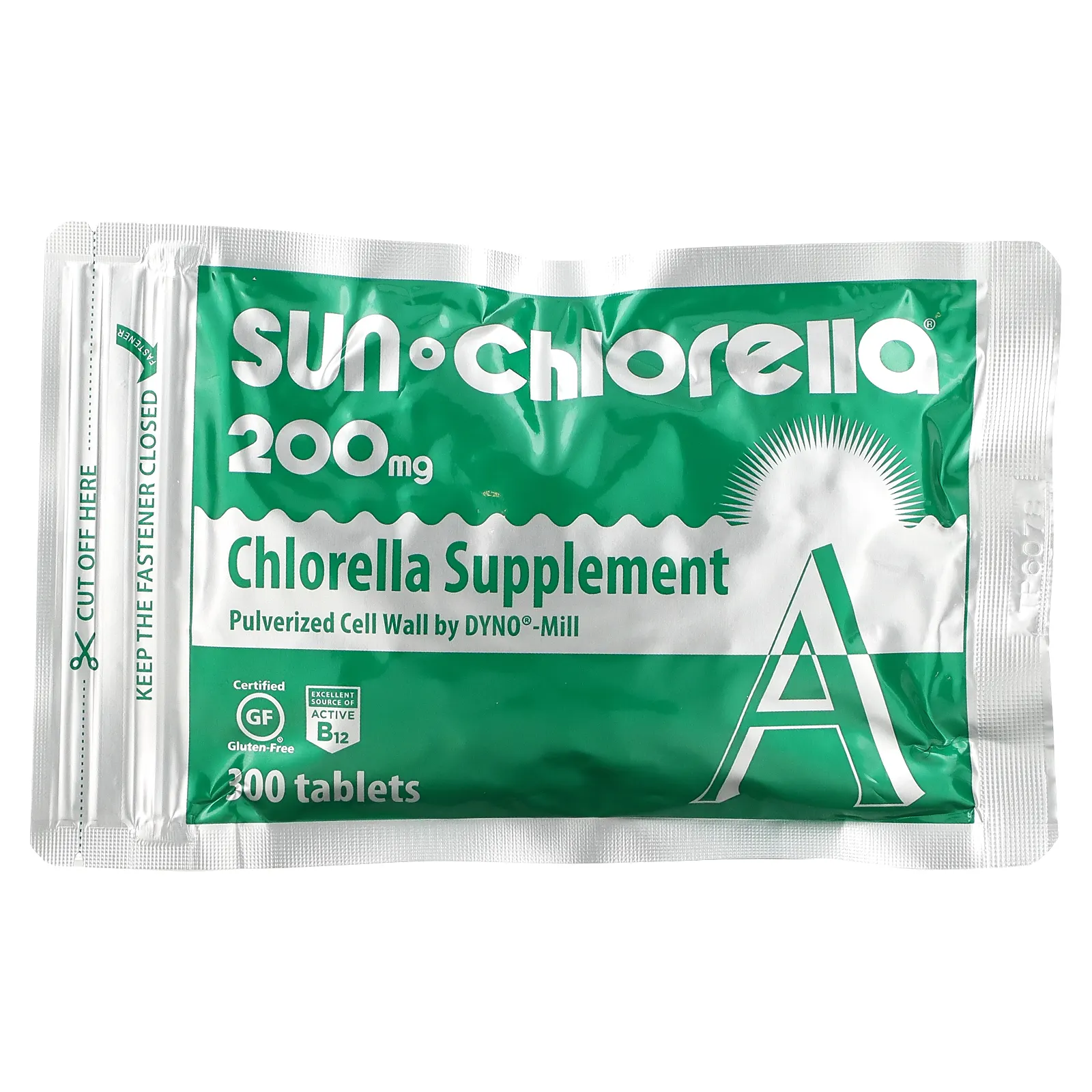 Sun Chlorella, добавка с хлореллой, 200 мг, 300 таблеток