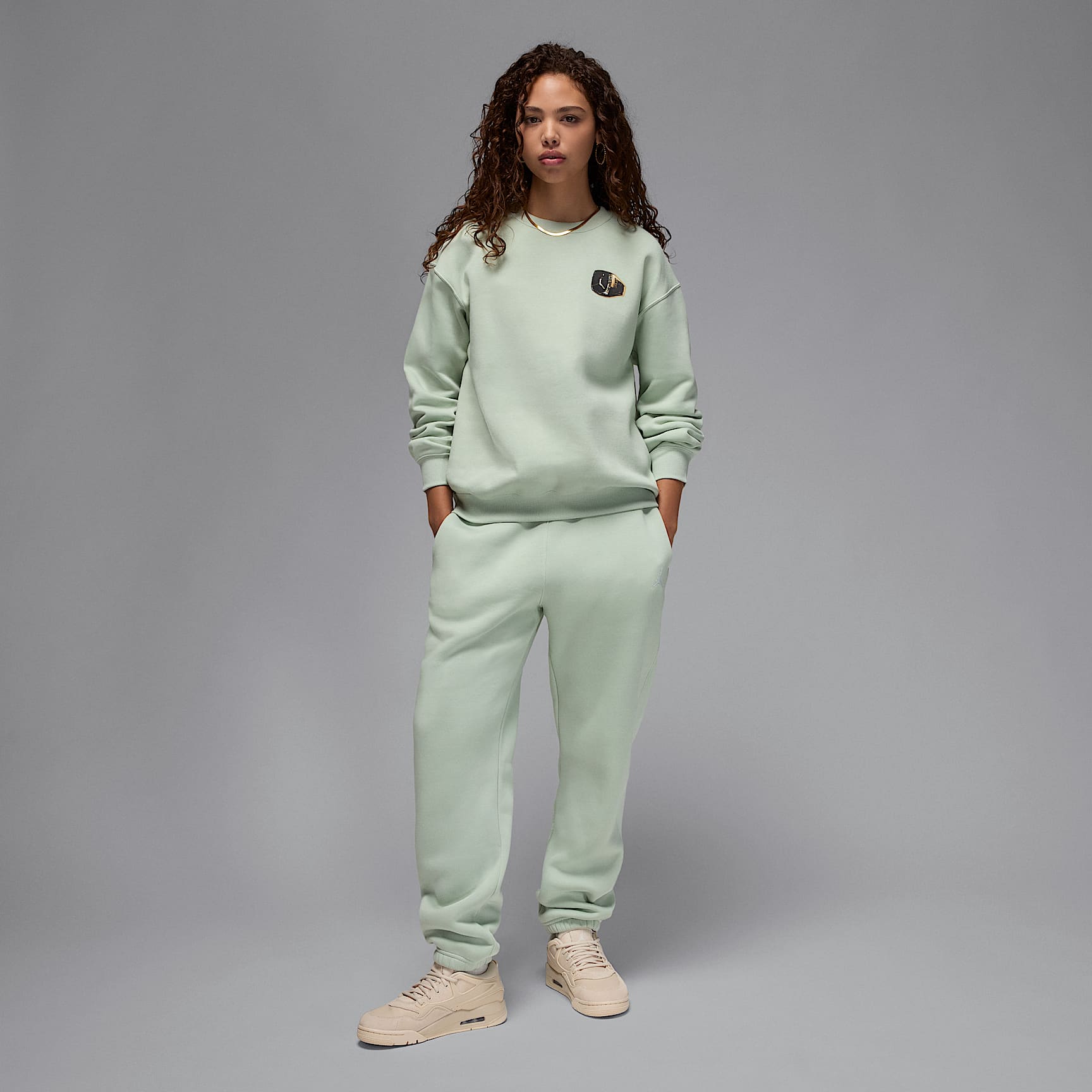 Jordan Brooklyn Fleece Women's Crew-Neck Sweatshirt