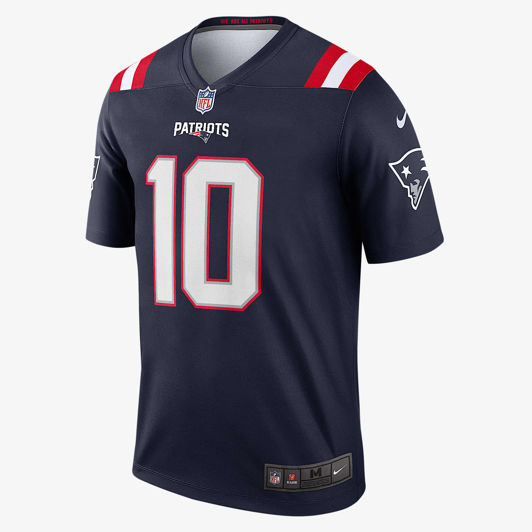 Drake Maye New England Patriots Men's Nike Dri-FIT NFL Legend Jersey