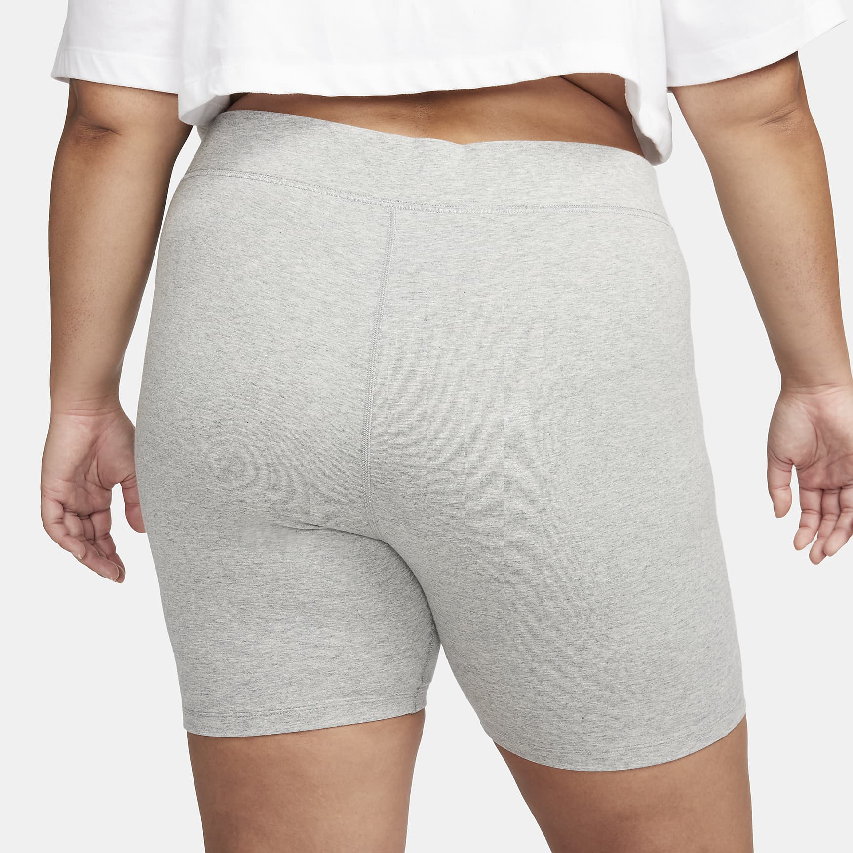 Nike Sportswear Classic Women's High-Waisted 8" Biker Shorts (Plus Size)