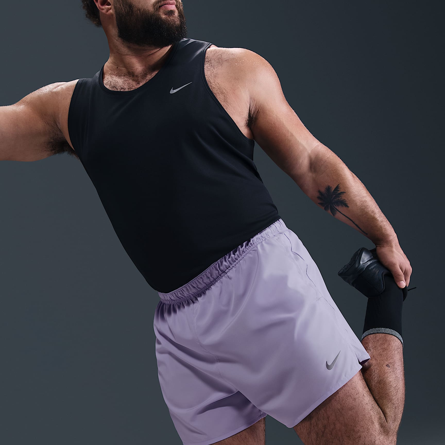 Nike Challenger Men's Dri-FIT 5" Brief-Lined Running Shorts