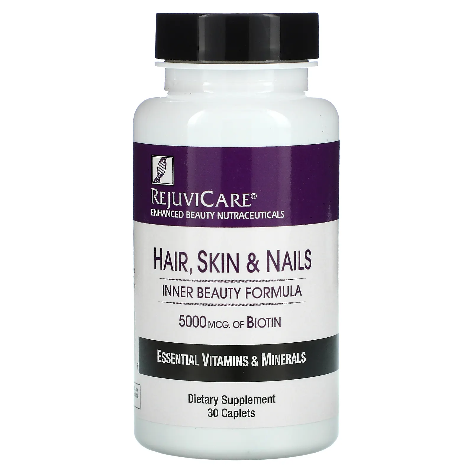 Rejuvicare, Средство для поддержания внутренней красоты для волос, кожи и ногтей, 30 капсул