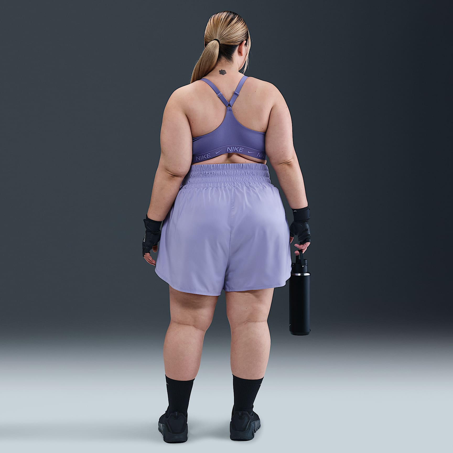 Nike Dri-FIT One Women's Ultra High-Waisted 3" Brief-Lined Shorts (Plus Size)