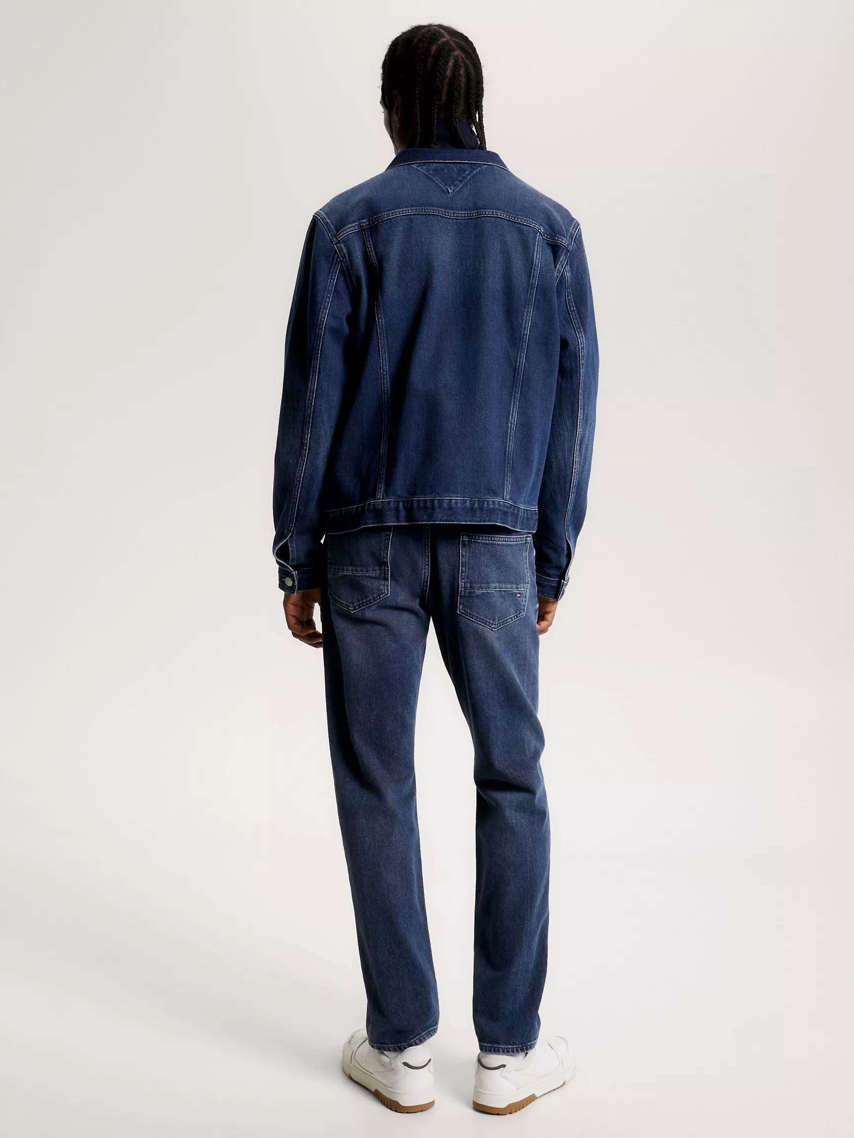 Мужская куртка Tommy Hilfiger, Джинсовая куртка тёмной стирки