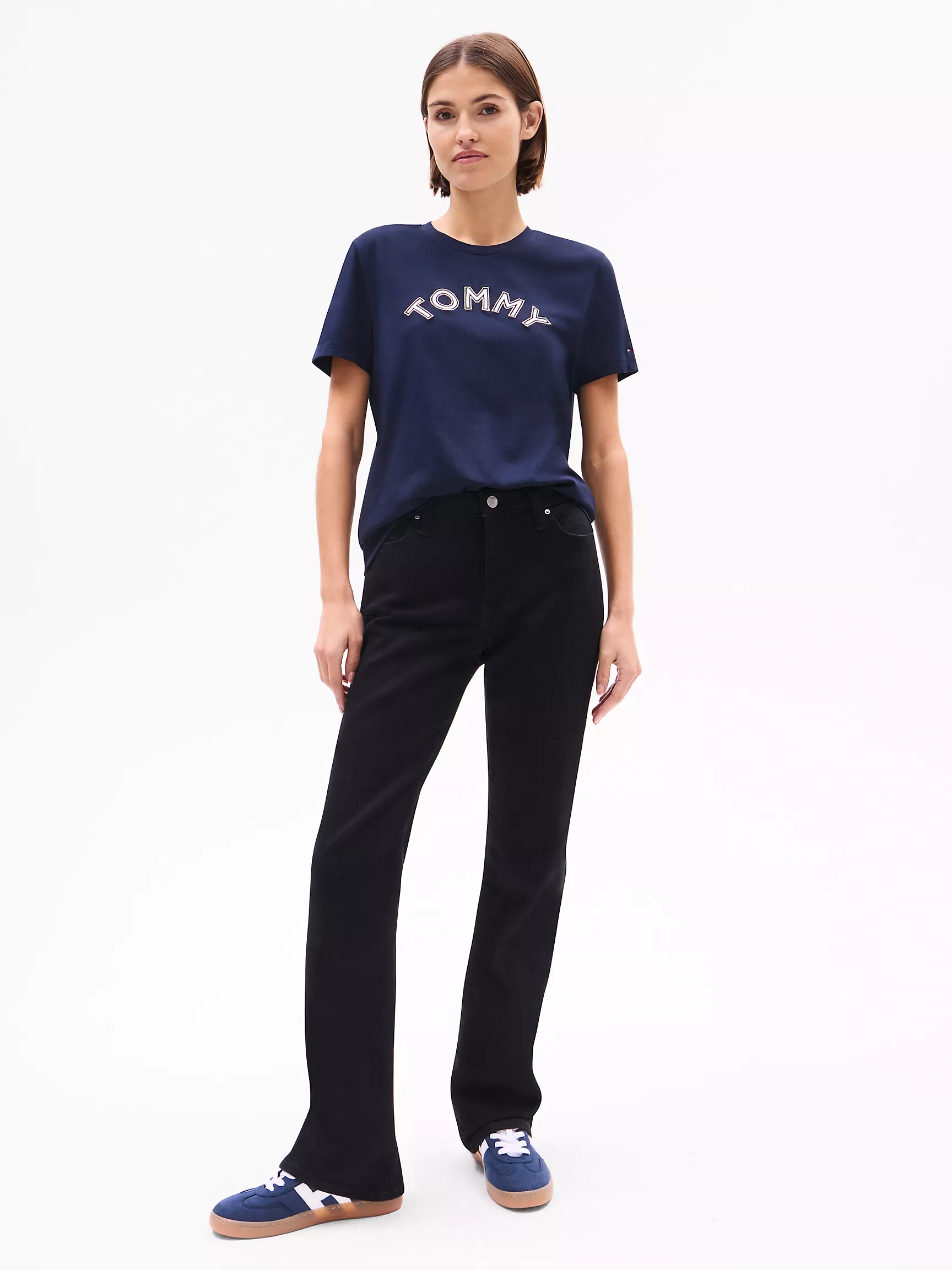 Женская футболка Tommy Hilfiger, Футболка с логотипом Tommy Arch