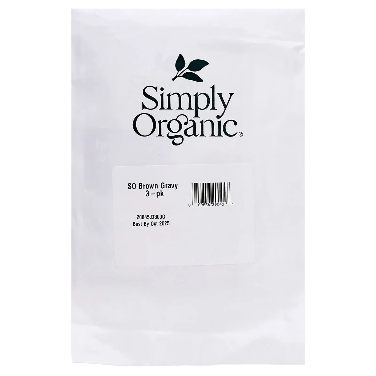 Simply Organic, смесь коричневых подлив, 3 пакетика по 28 г (1 унции)