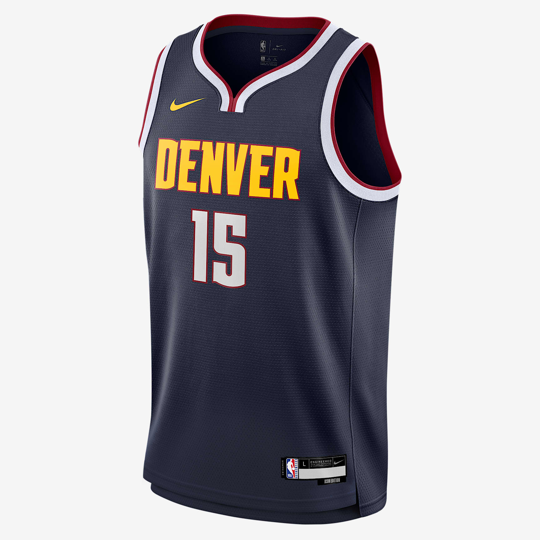 Nikola Jokić Denver Nuggets 2024/25 Icon Edition Big Kids' Nike NBA Swingman Jersey