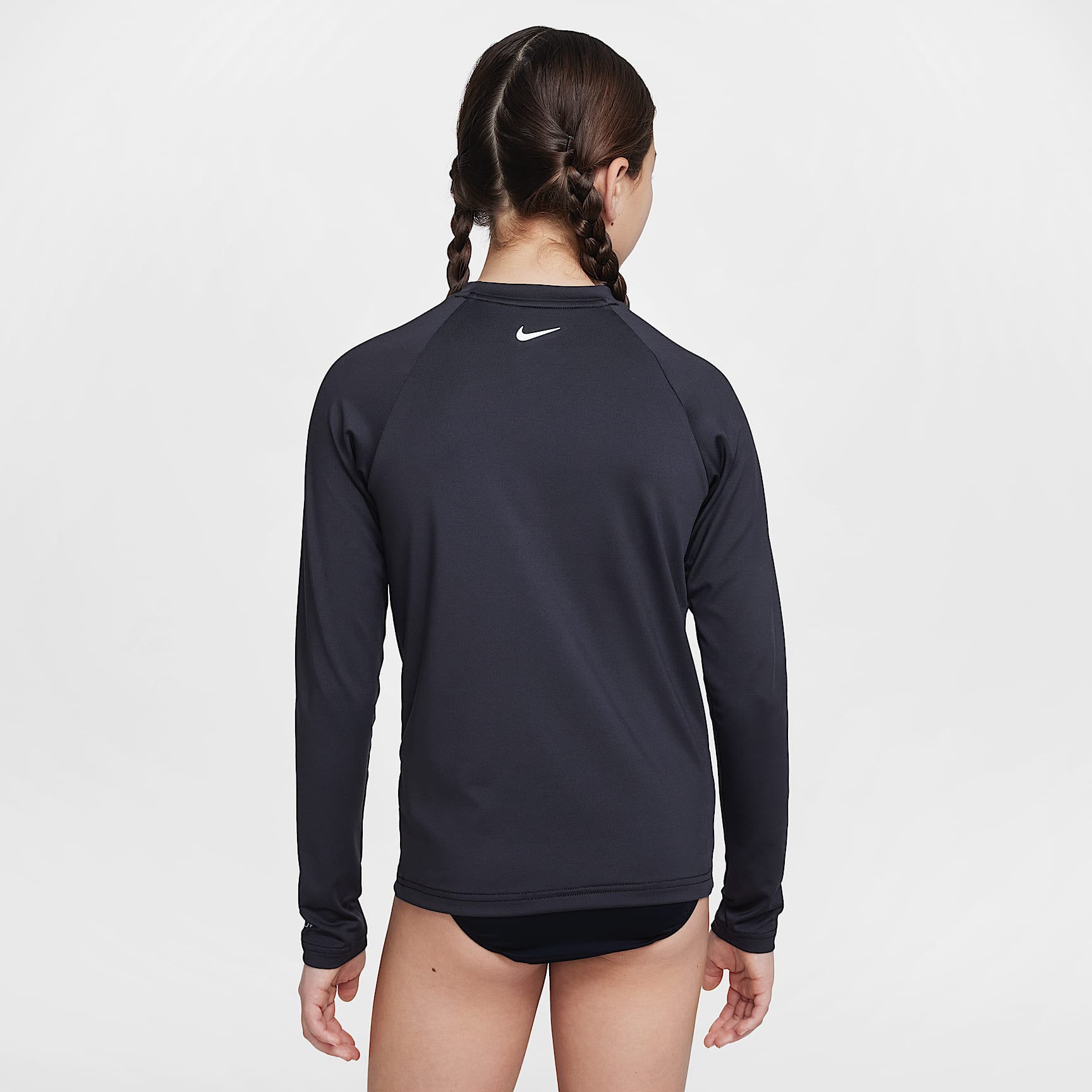 Nike Swim Big Kids' (Girls') Dri-FIT Long-Sleeve Hydroguard