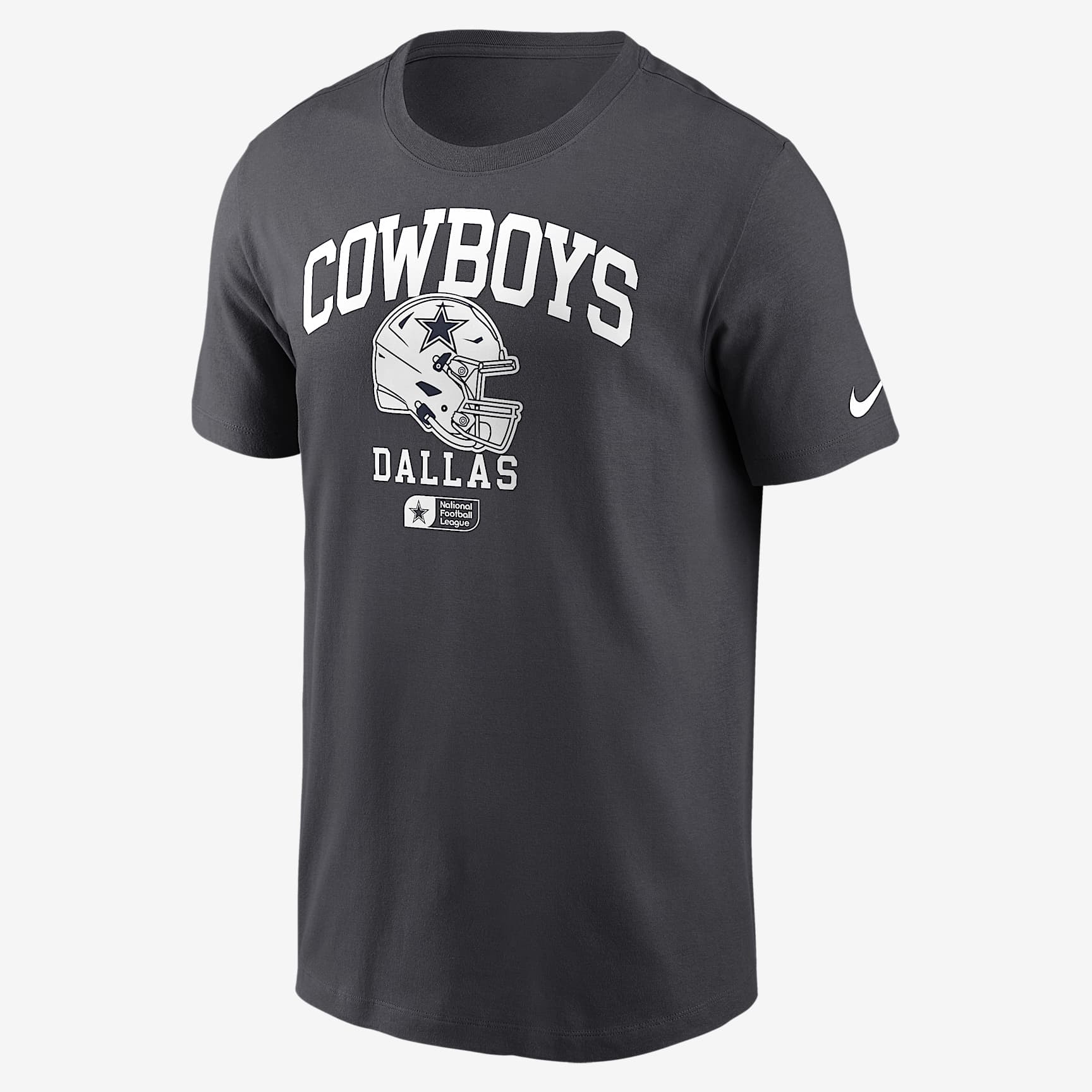 Dallas Cowboys Helmet Essential Men's Nike NFL T-Shirt