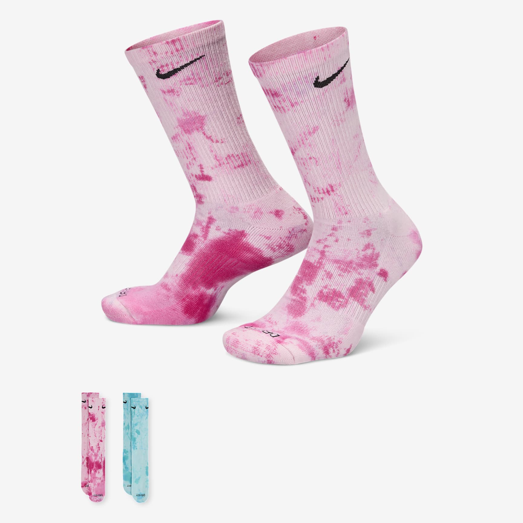 Nike Everyday Plus Cushioned Crew Socks (2 Pairs)