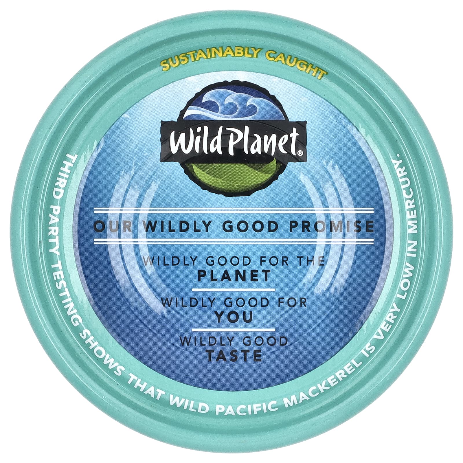 Wild Planet, Дикая тихоокеанская скумбрия, 142 г (5 унций)