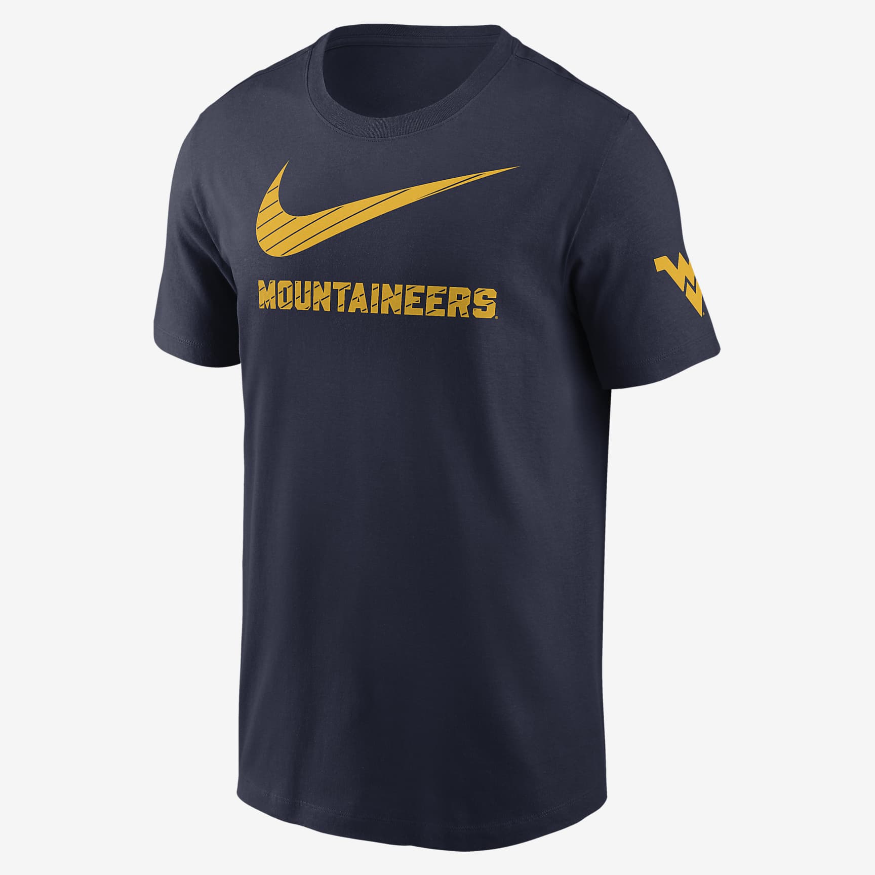 West Virginia Mountaineers Campus Mascot Men's Nike College T-Shirt