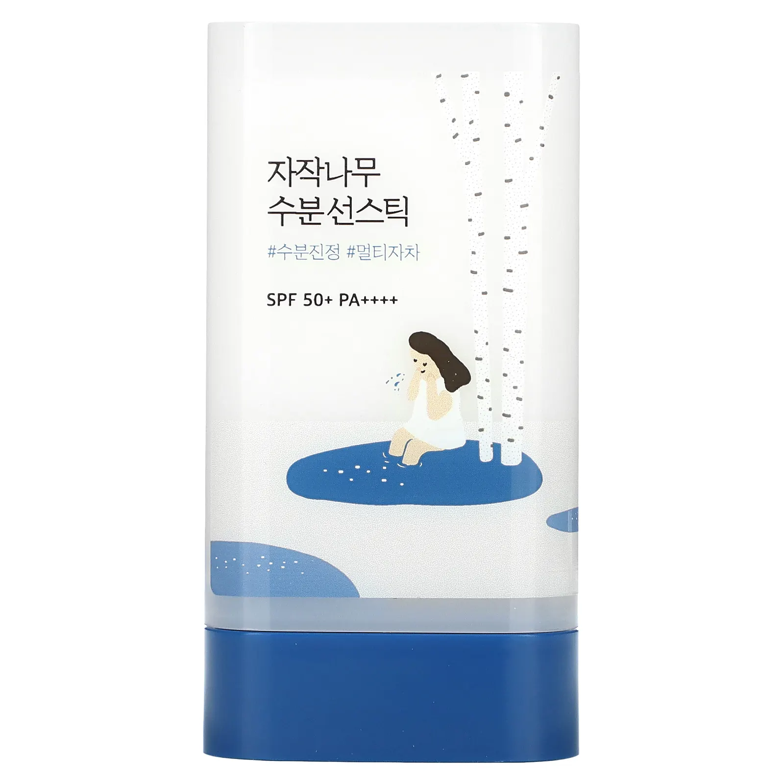 Round Lab, Увлажняющий солнцезащитный стик с березовым соком, SPF 50+ PA ++++, 19 г (0,67 унции)