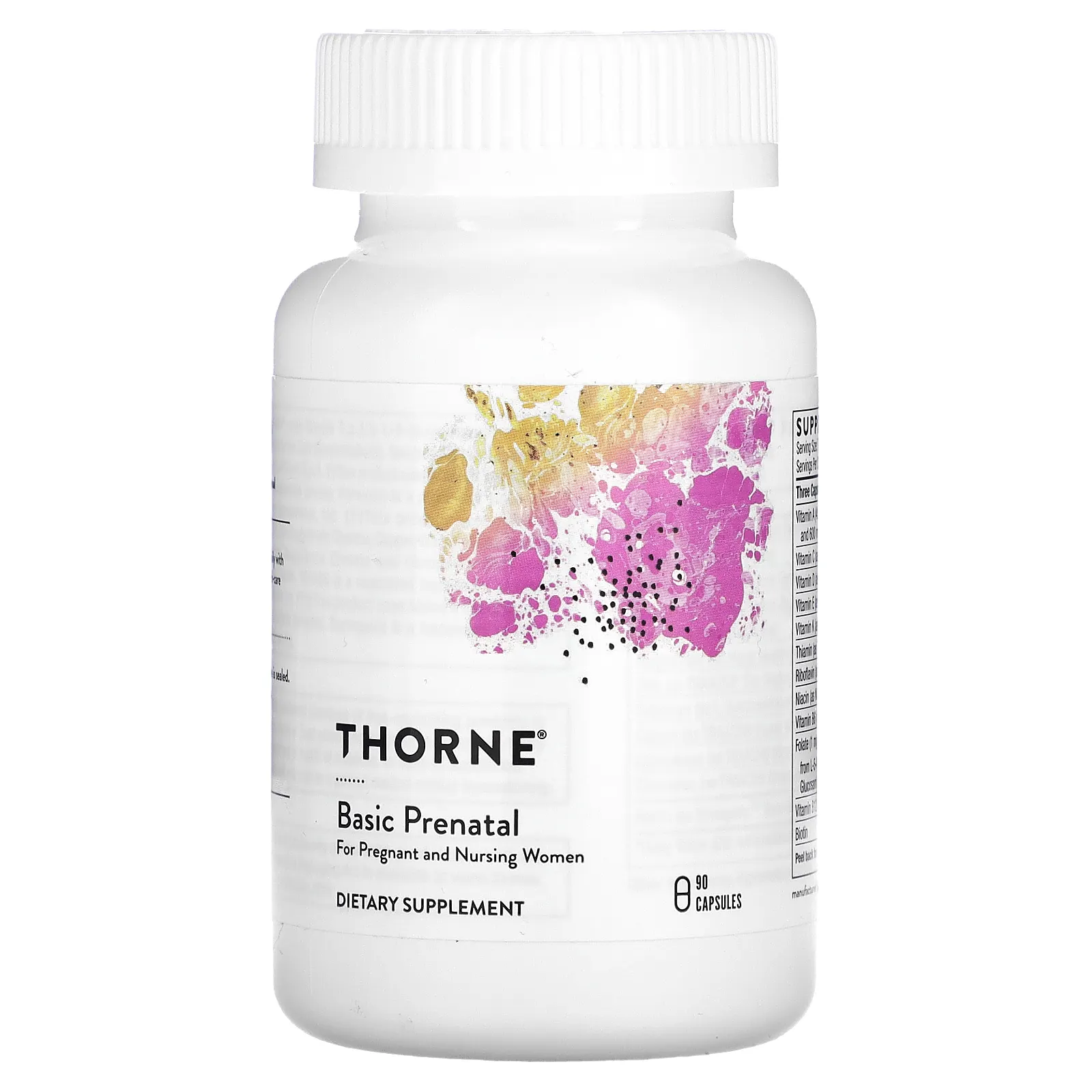 Thorne, Basic Prenatal, 90 капсул