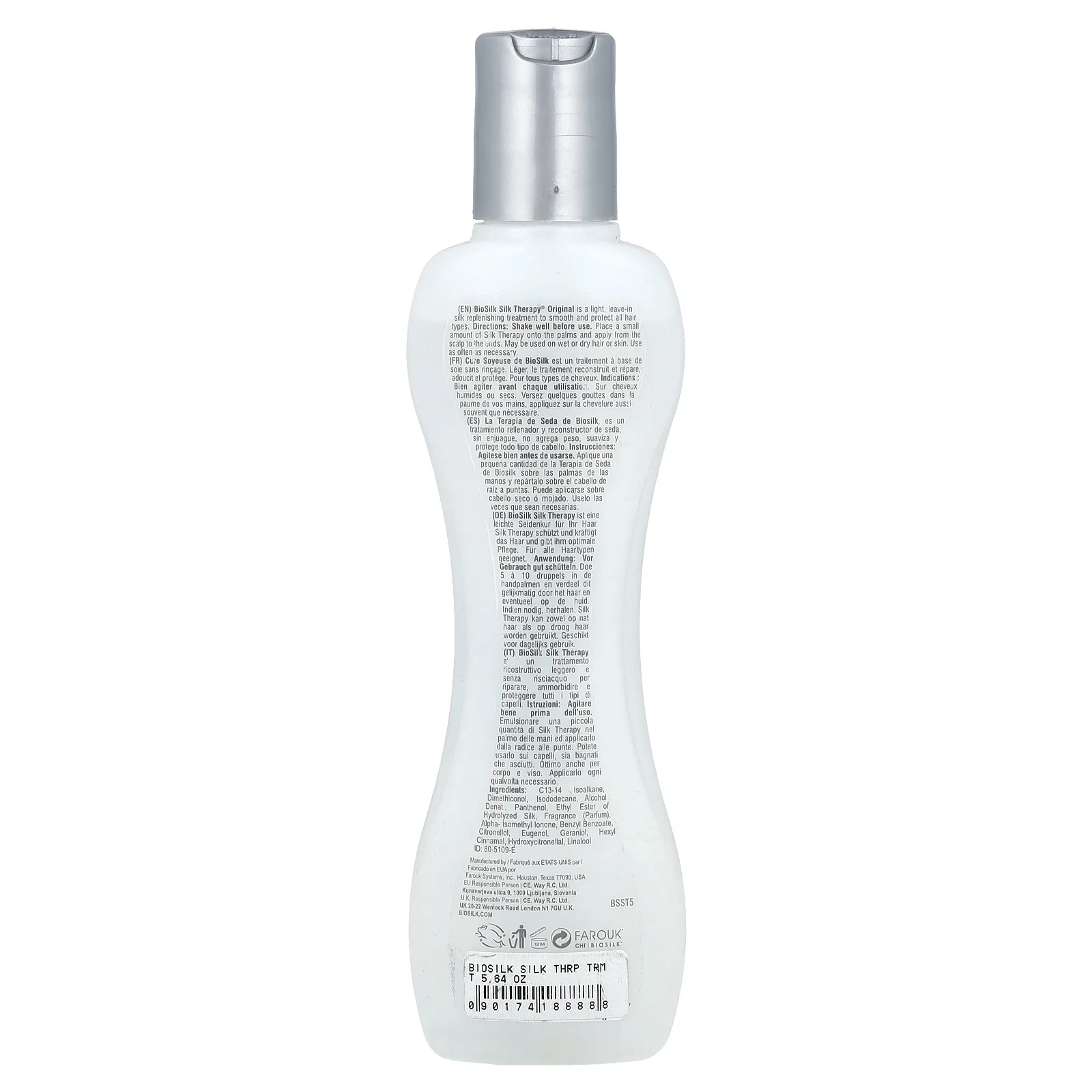 Biosilk, Silk Therapy®, Original, 167 мл (5,64 жидк. Унции)