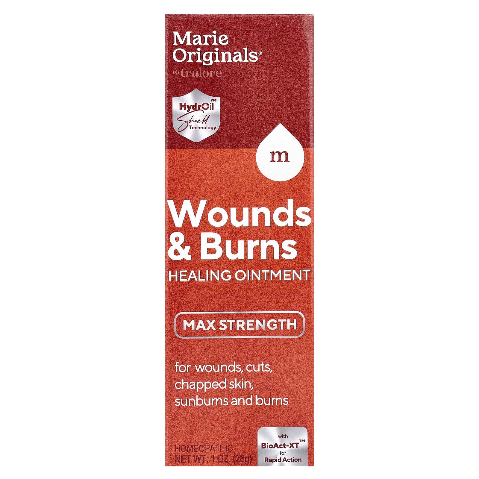 Marie Originals, Мазь для заживления ран и ожогов, максимальная эффективность, 28 г (1 унция)