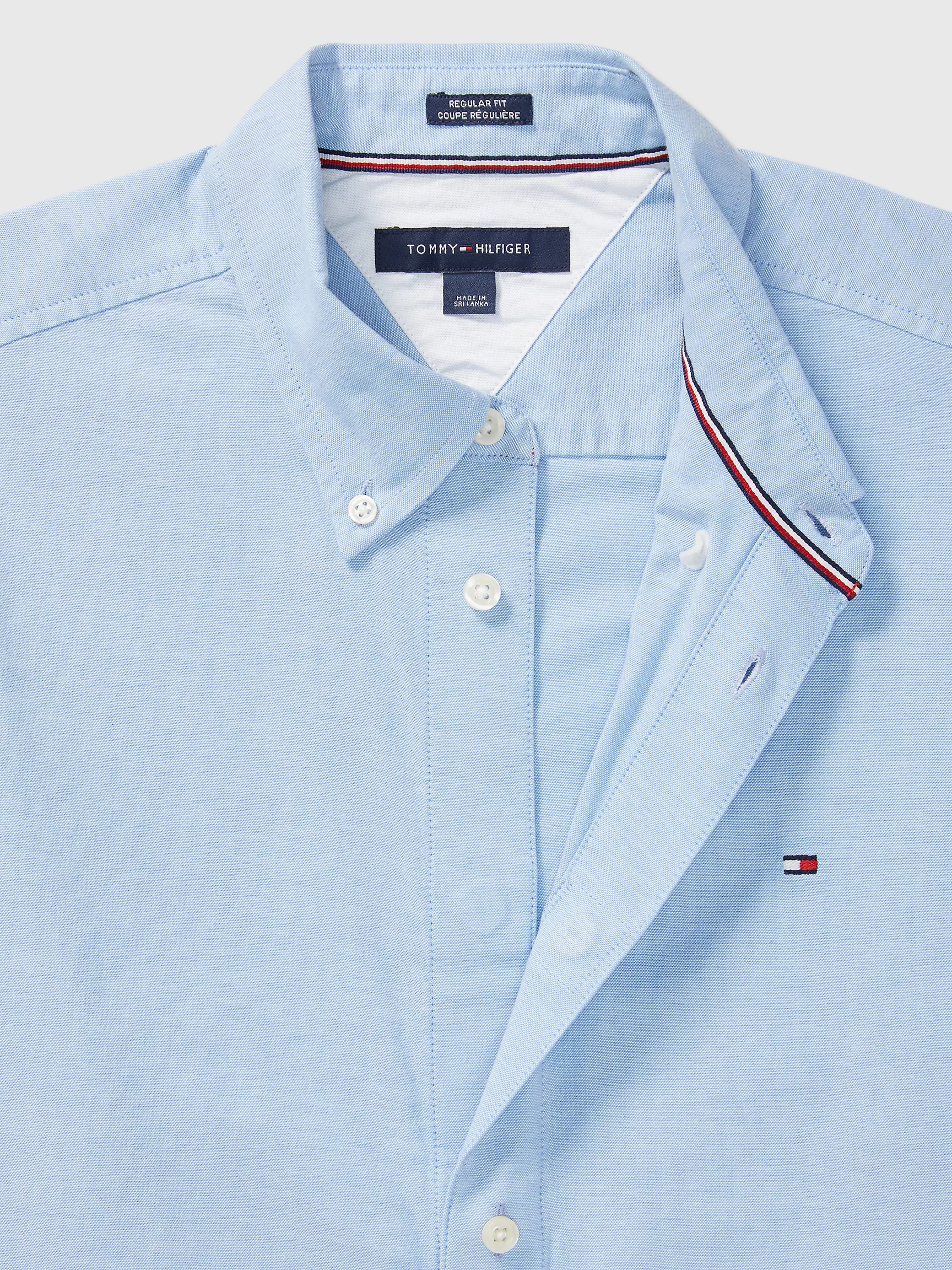 Мужская рубашка Tommy Hilfiger, Эластичная рубашка из оксфорда стандартного кроя