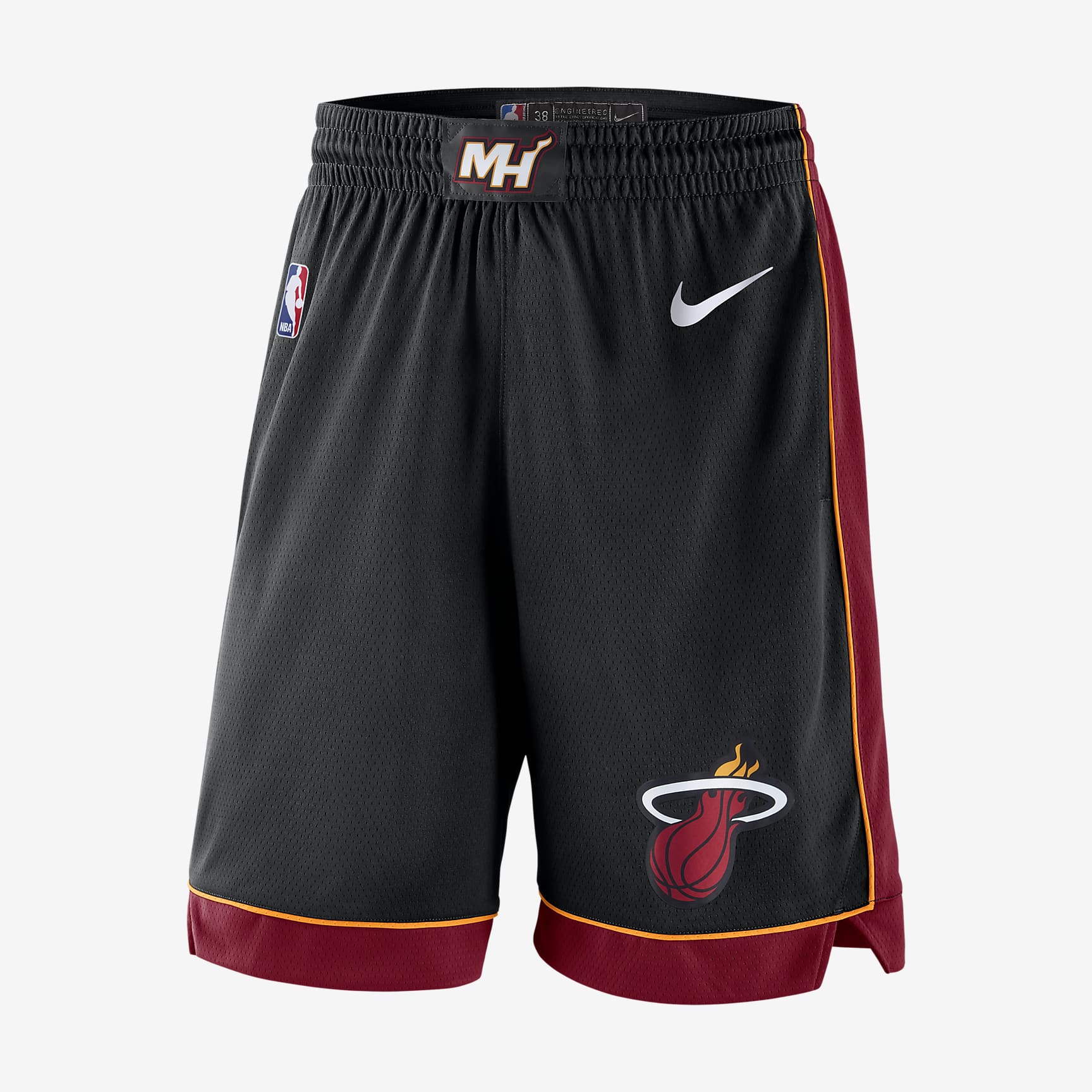 Miami Heat Icon Edition Men's Nike NBA Swingman Shorts