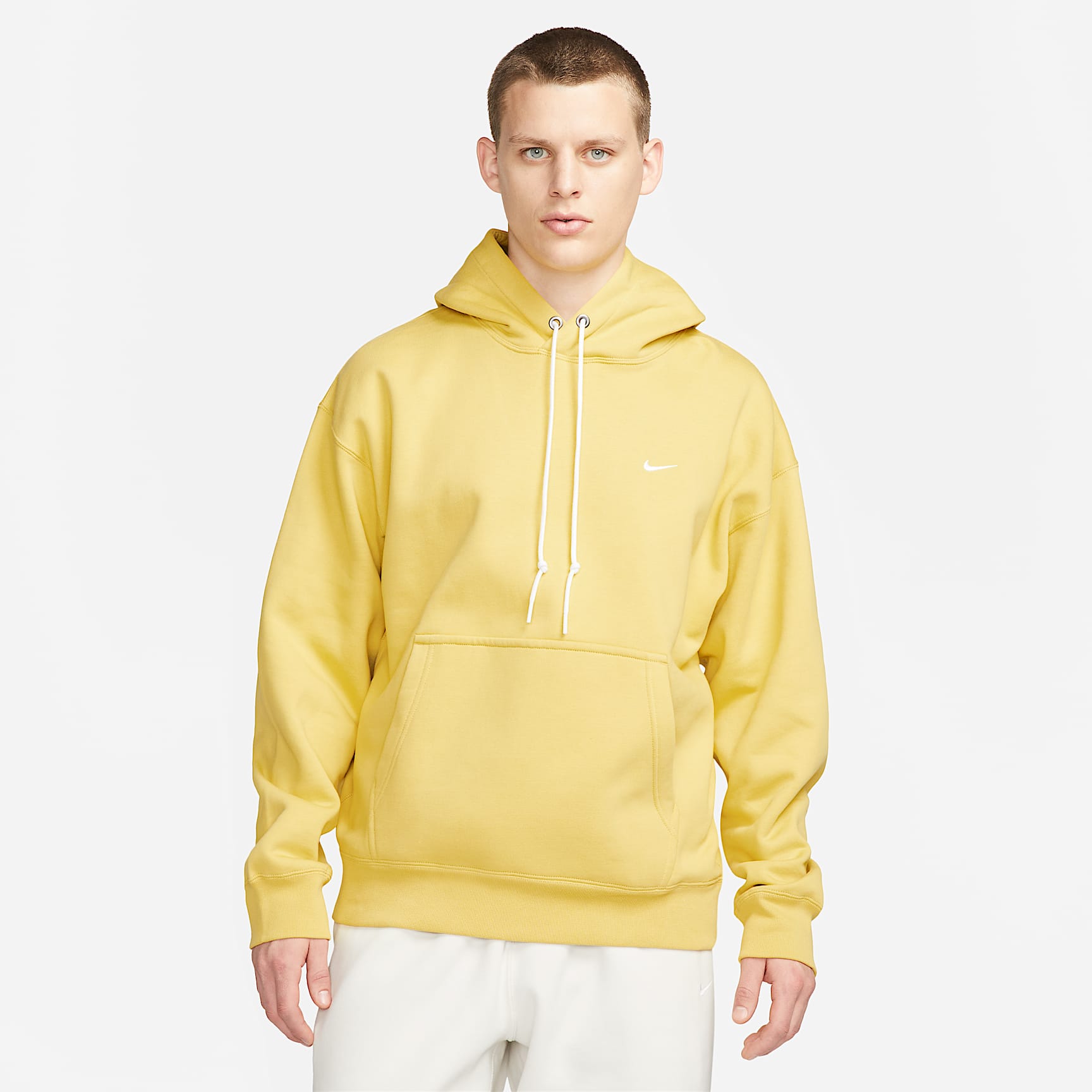 Nike Solo Swoosh Men's Fleece Pullover Hoodie