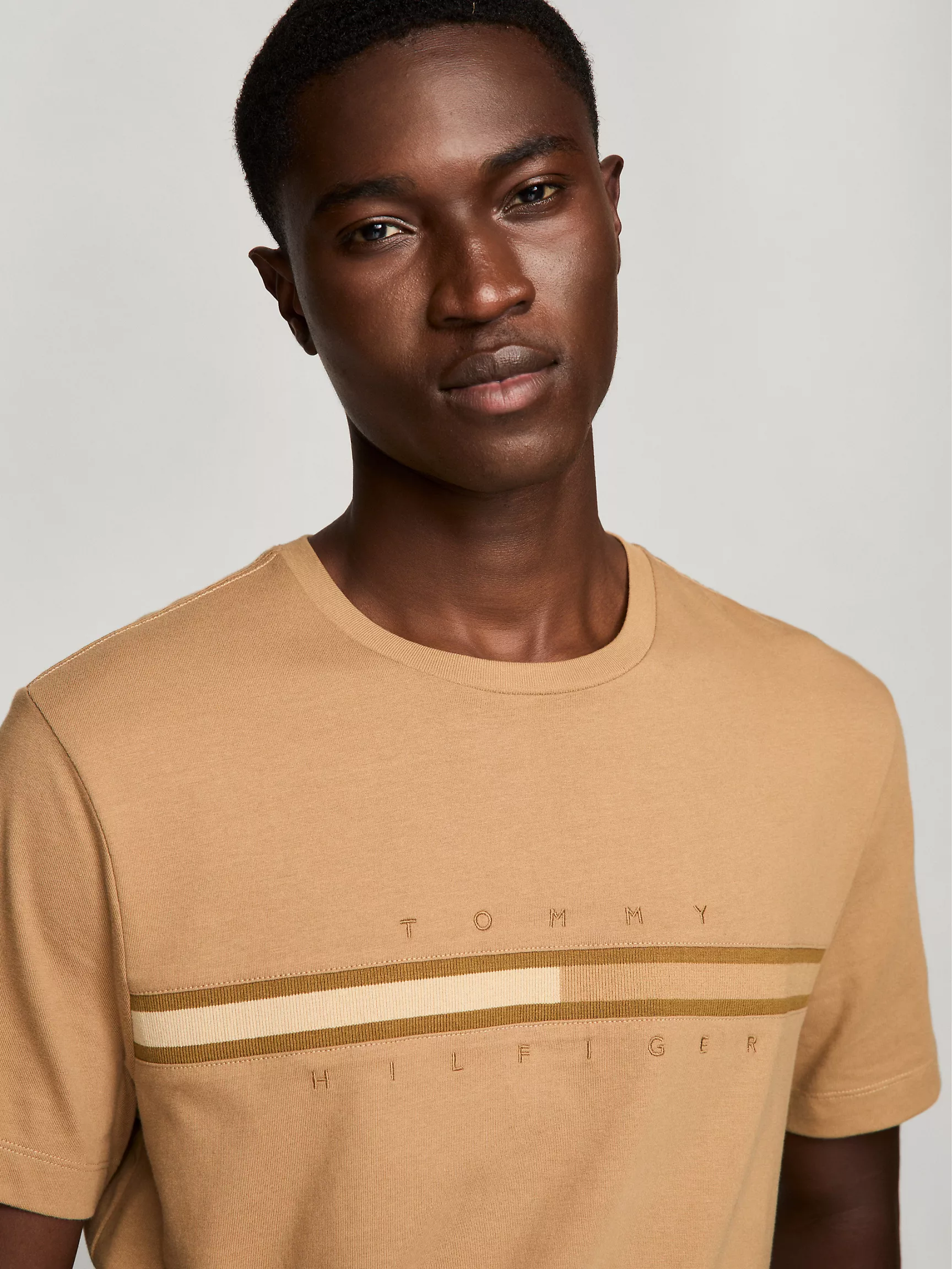 Мужская футболка Tommy Hilfiger, Футболка с тональным логотипом флага