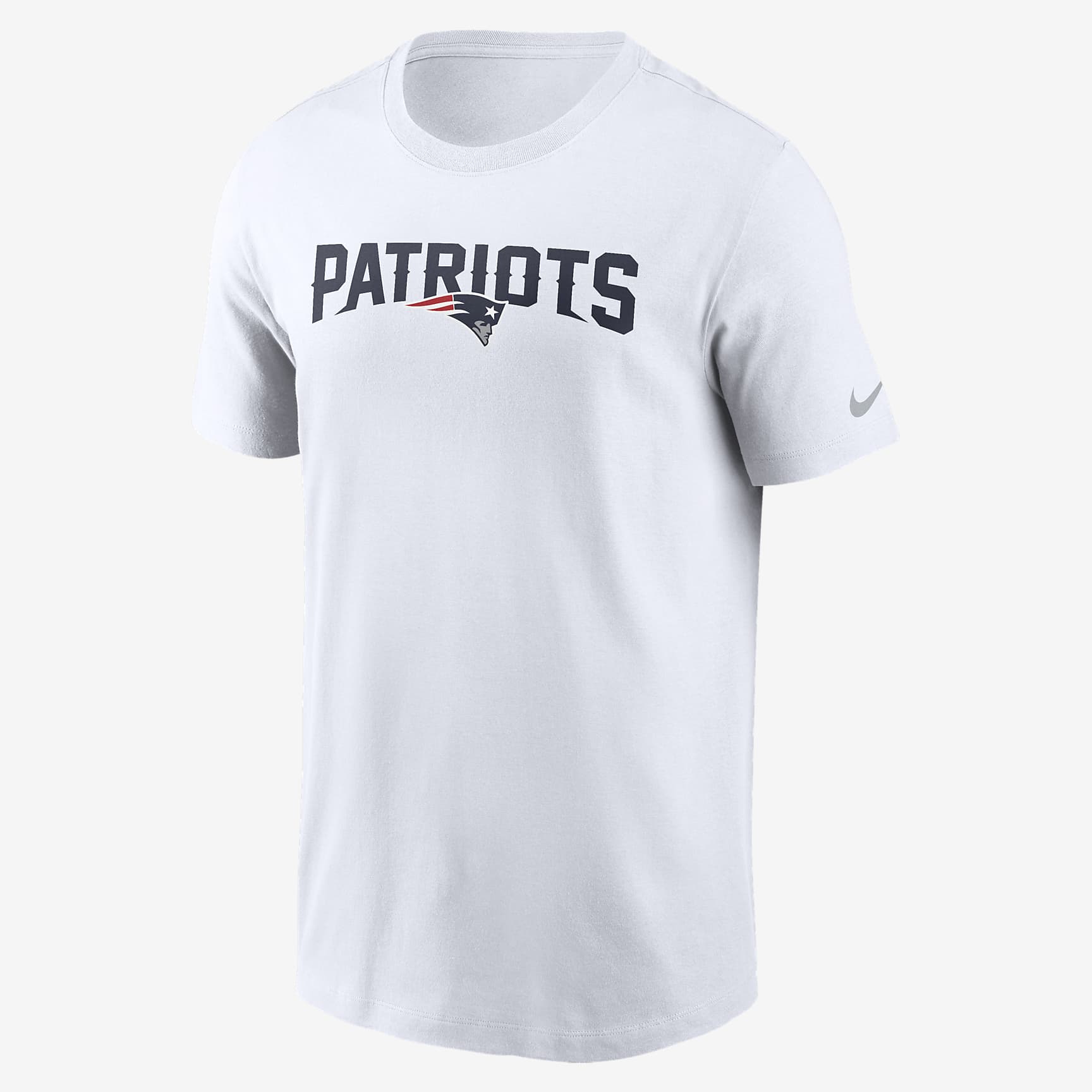 New England Patriots Primetime Wordmark Essential Men's Nike NFL T-Shirt