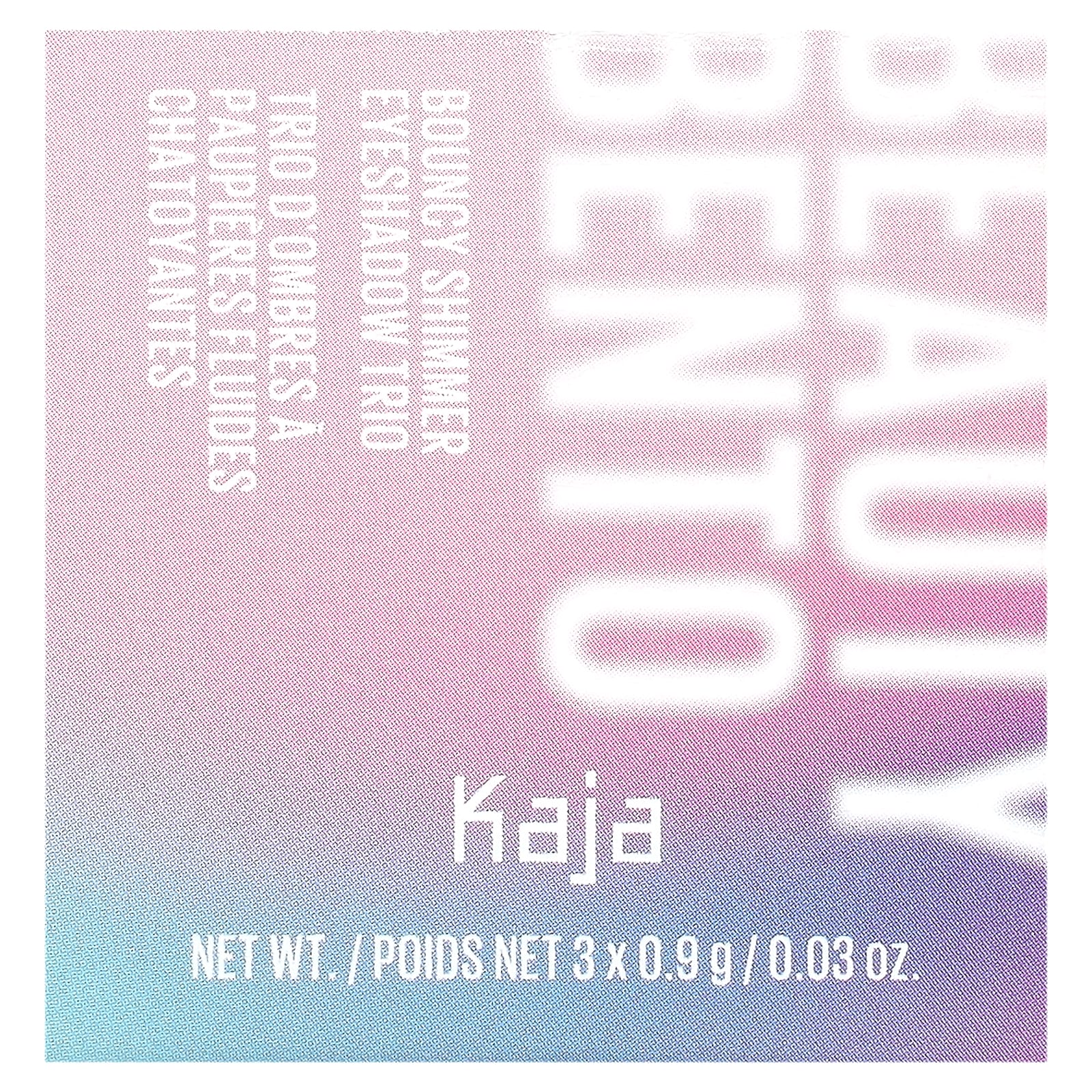 Kaja, Beauty Bento, трио теней для век с эффектом сияния, оттенок 02 цветок апельсина, 3 шт. по 0,9 г (0,03 унции)
