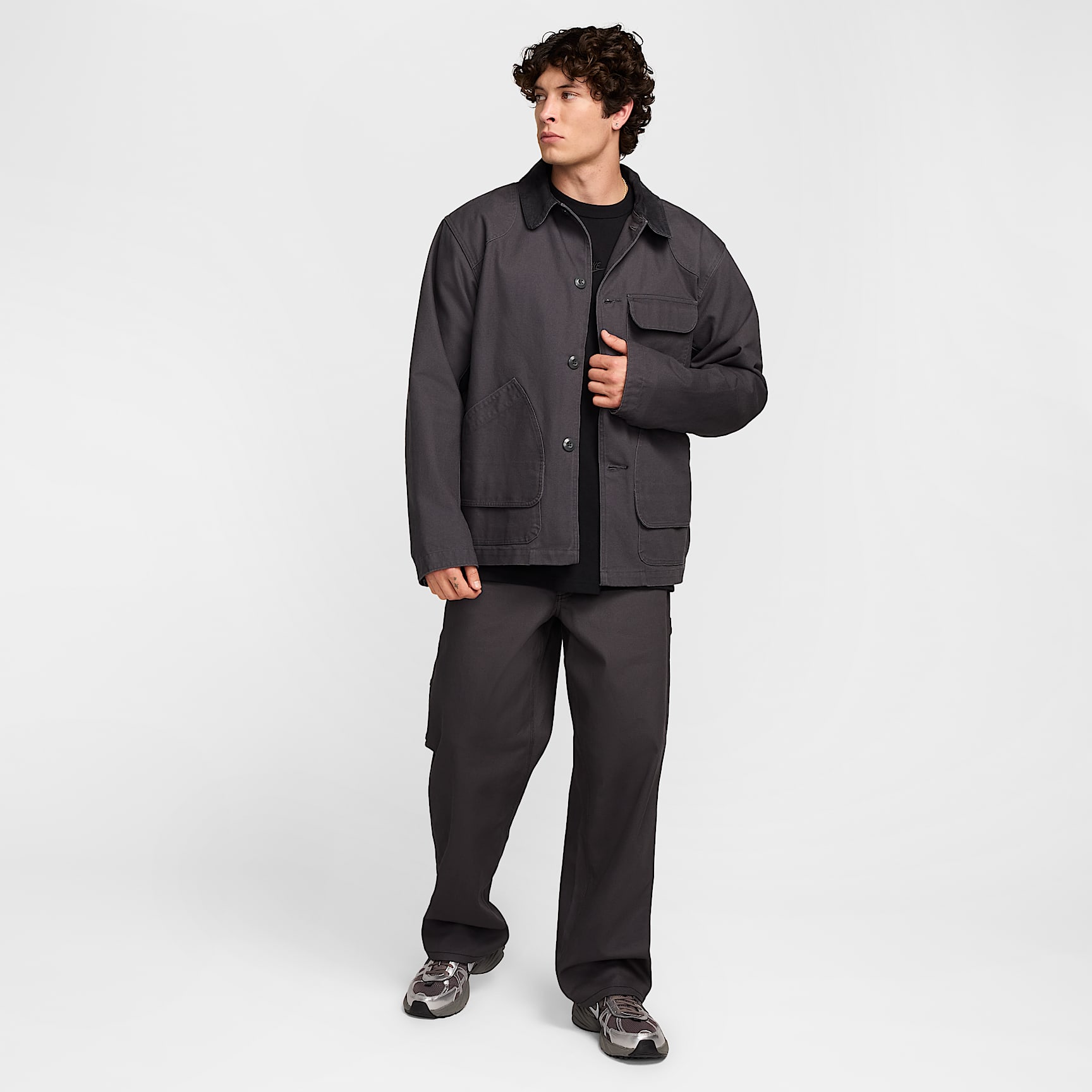 Nike Life Men's Flannel-Lined Barn Coat