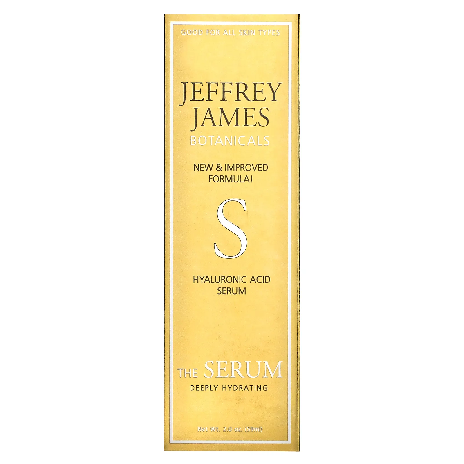 Jeffrey James Botanicals, Глубоко увлажняющая сыворотка, 59 мл (2,0 унции)