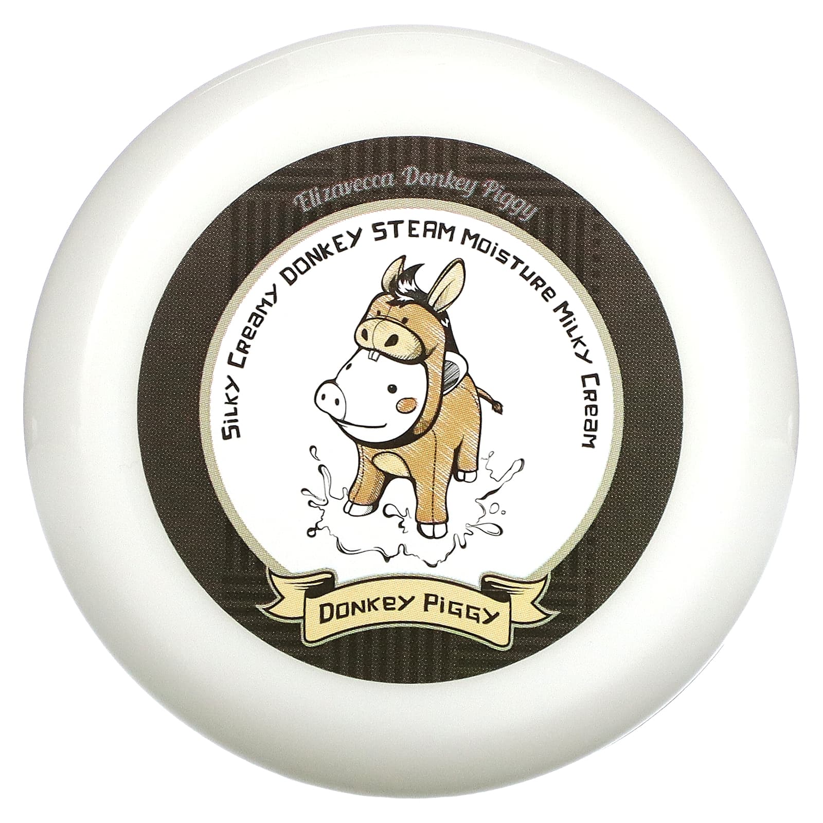 Elizavecca, Donkey Piggy, увлажняющий крем с молоком ослиц, 100 г (3,53 унции)