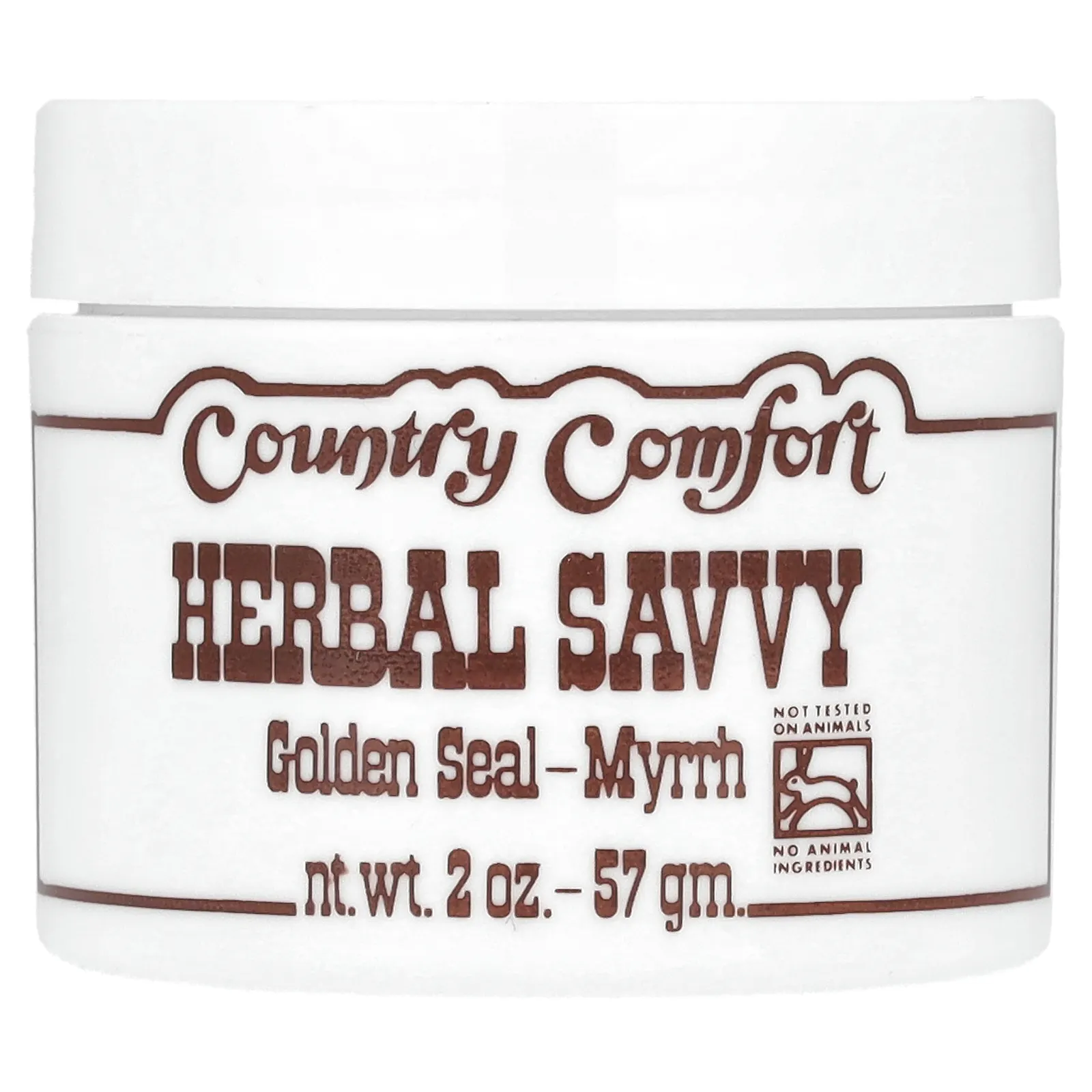 Country Comfort, Herbal Savvy, гидрастис и мирра, 57 г