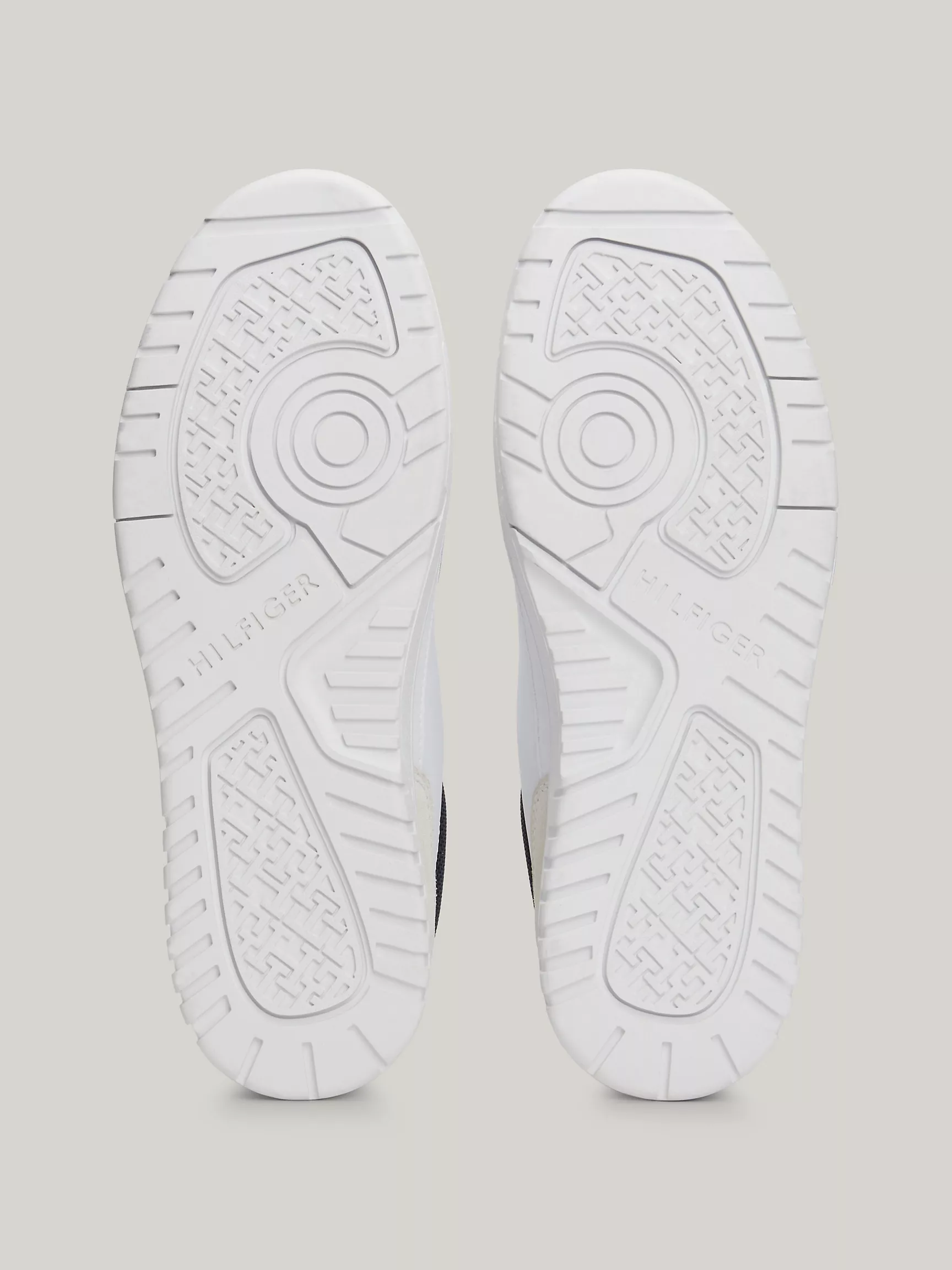 Мужские кроссовки Tommy Hilfiger, Кожаные кеды Hilfiger из комбинированных материалов