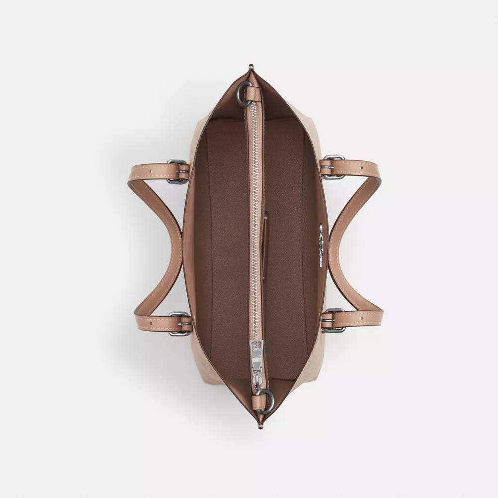 Сумка COACH Mollie Tote Bag 25 In Signature Canvas