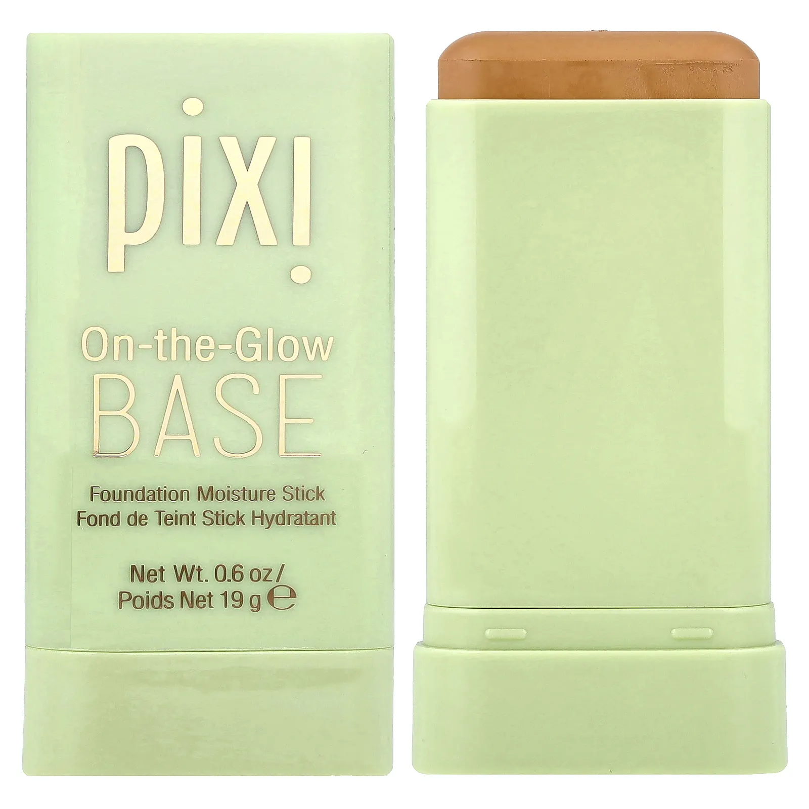 Pixi Beauty, On-The-Glow Base, увлажняющий стик для основы, оттенок загара, 19 г (0,6 унции)