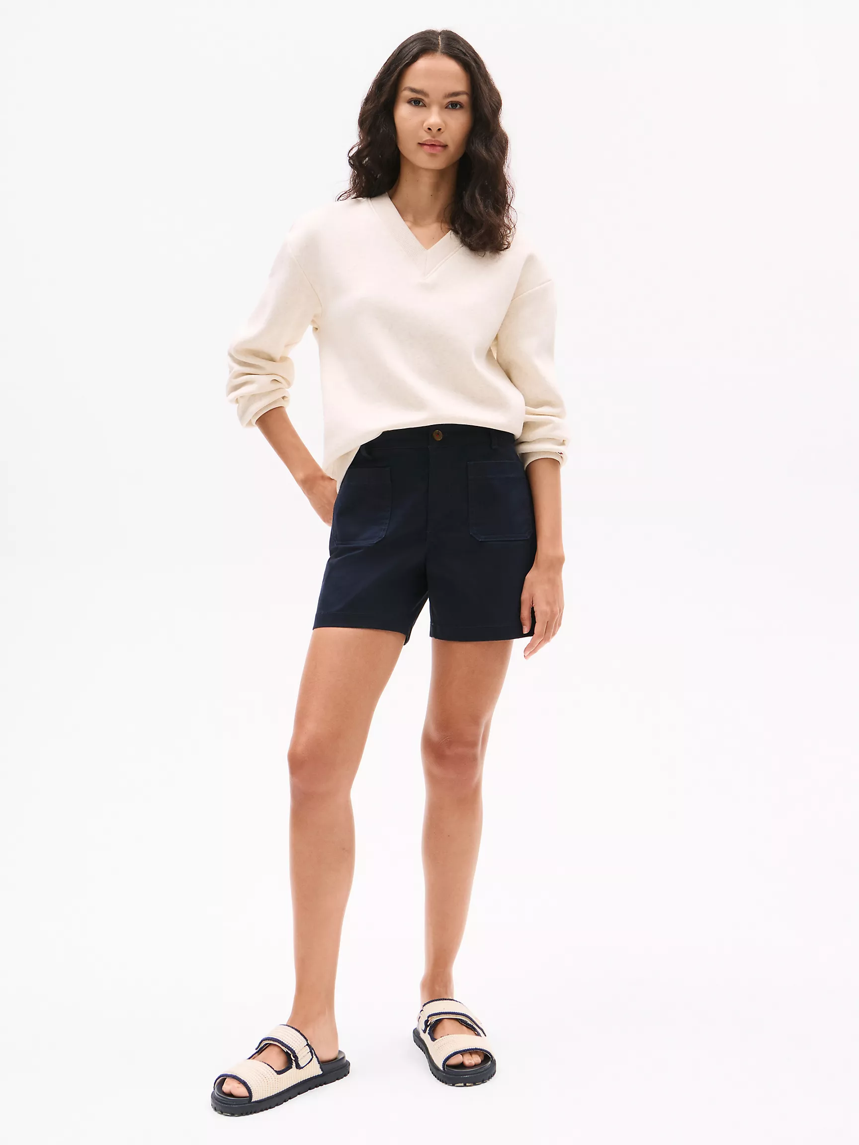 Женские шорты Tommy Hilfiger, Классические шорты (5 дюймов) с накладными карманами