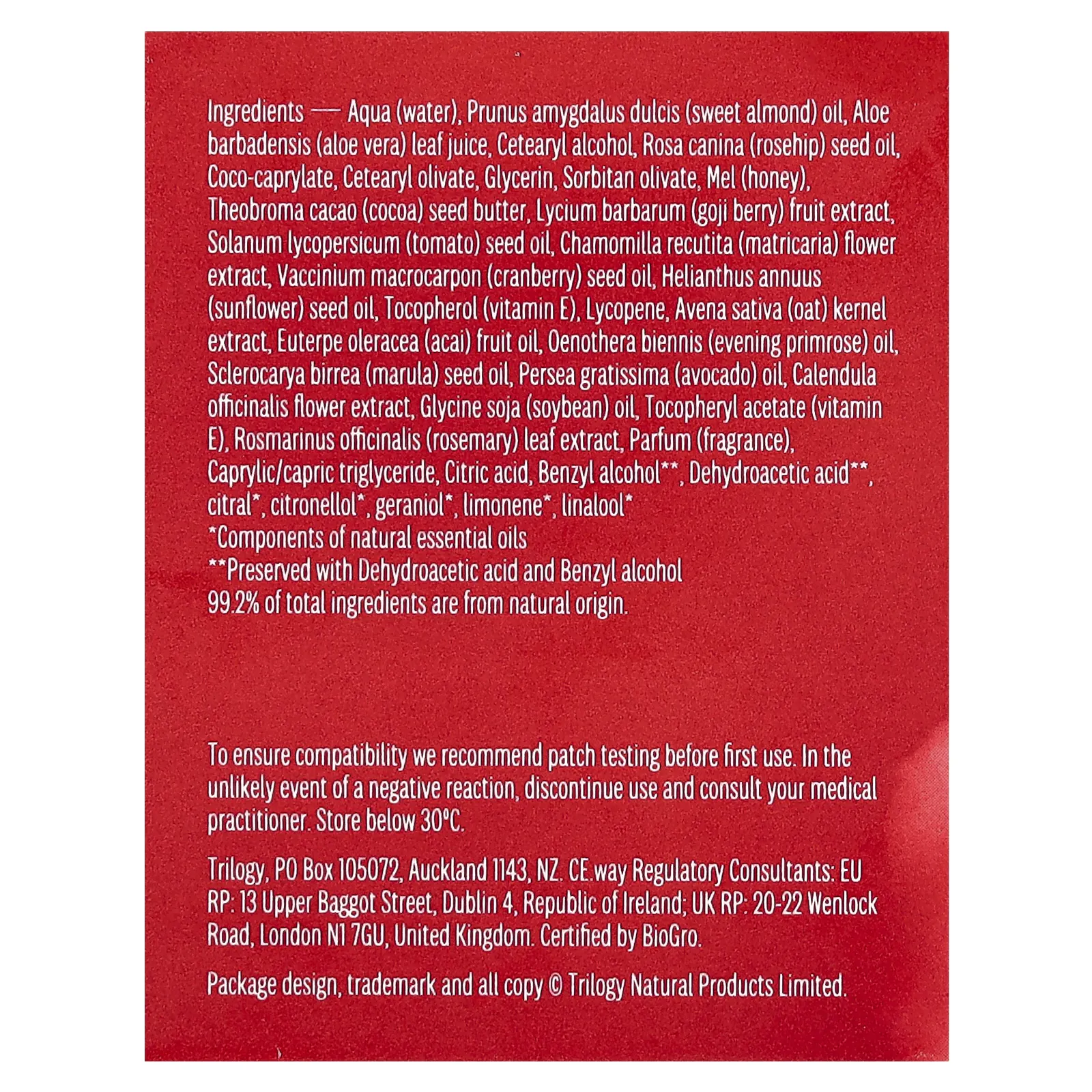 Trilogy, Rosapene, ночной крем, 60 мл (2 жидк. унции)