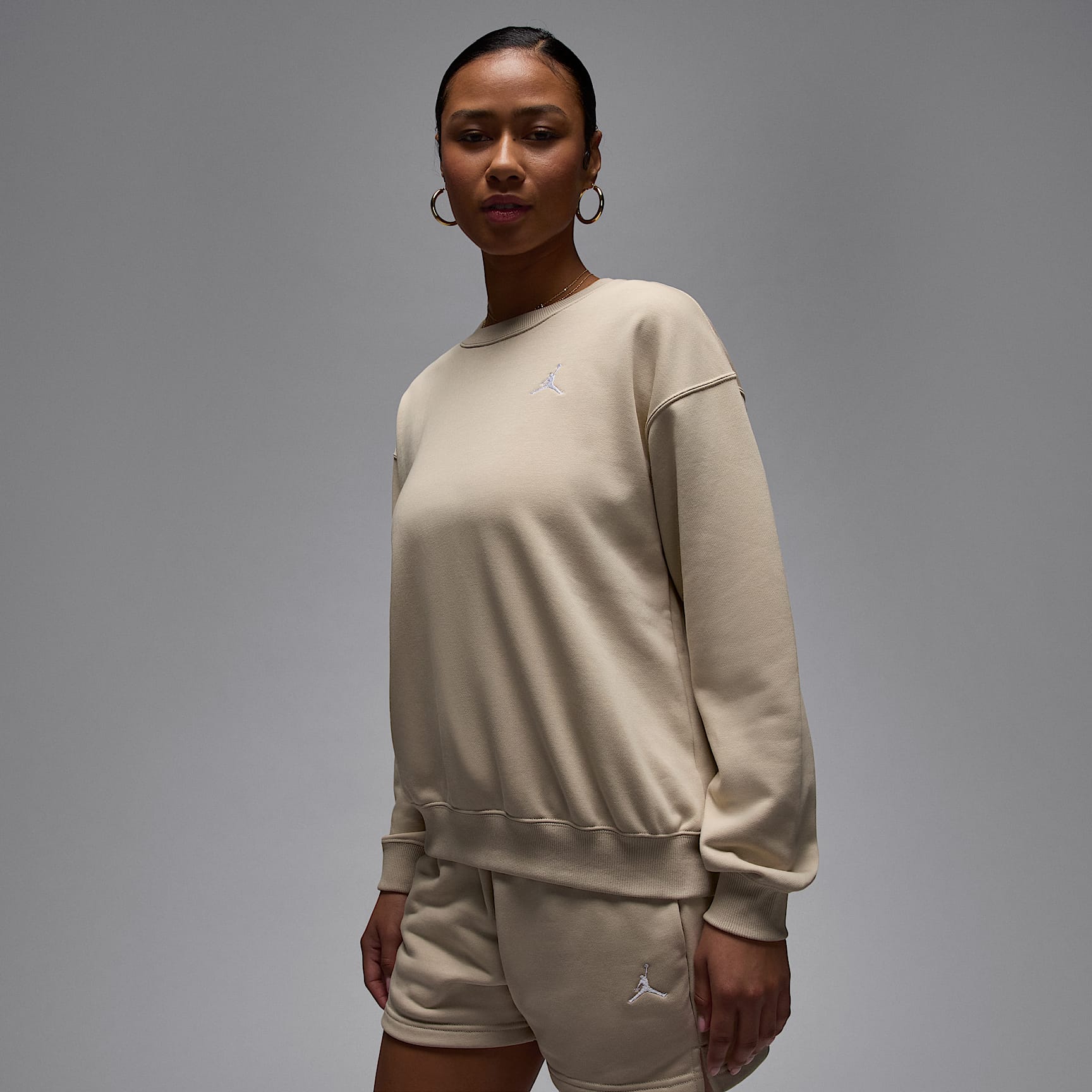 Jordan Brooklyn Fleece Women's French Terry Crew-Neck Sweatshirt