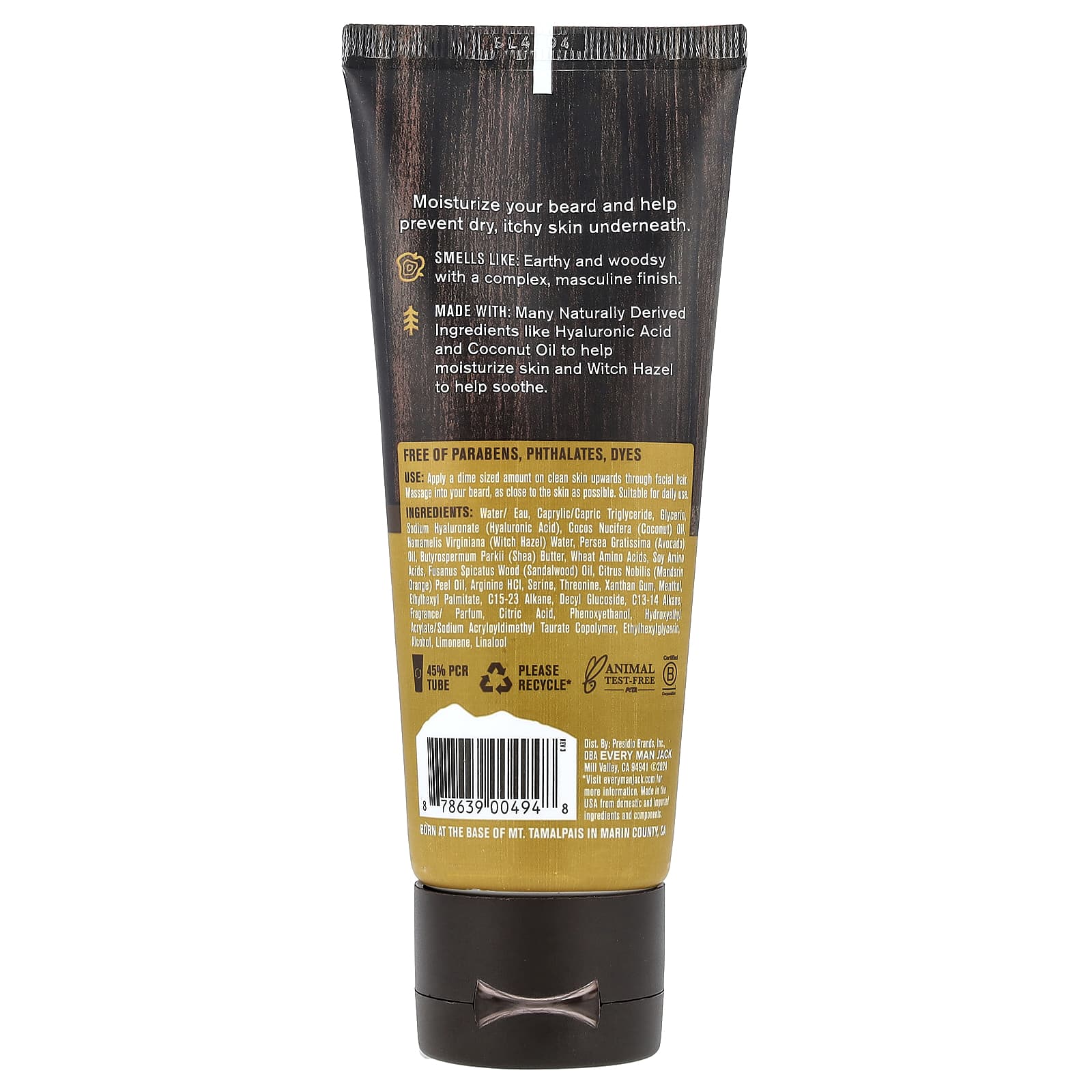 Every Man Jack, восстанавливающий лосьон для бороды и лица, сандаловое дерево, 95 мл (3,2 жидк. унции)