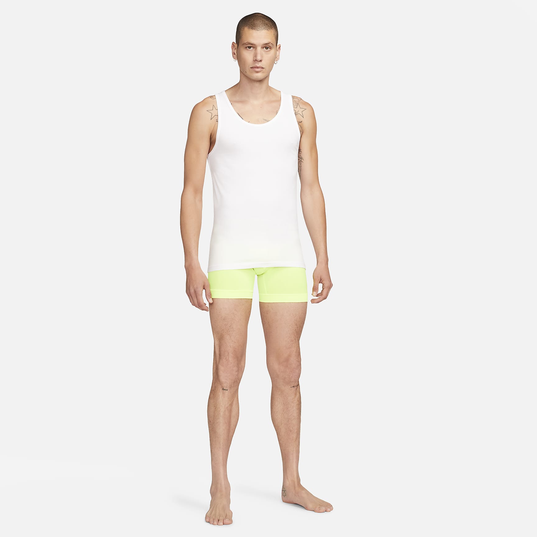 Nike Dri-FIT Essential Cotton Stretch Men's Slim Fit Tank Undershirt (2-Pack)