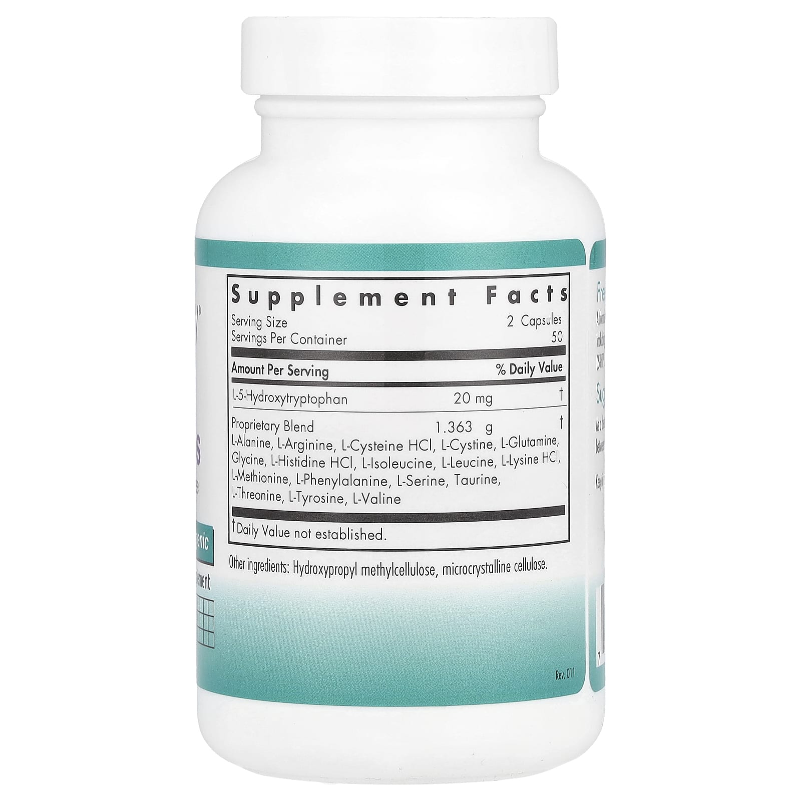 Nutricology, аминокислоты в свободной форме, 100 растительных капсул