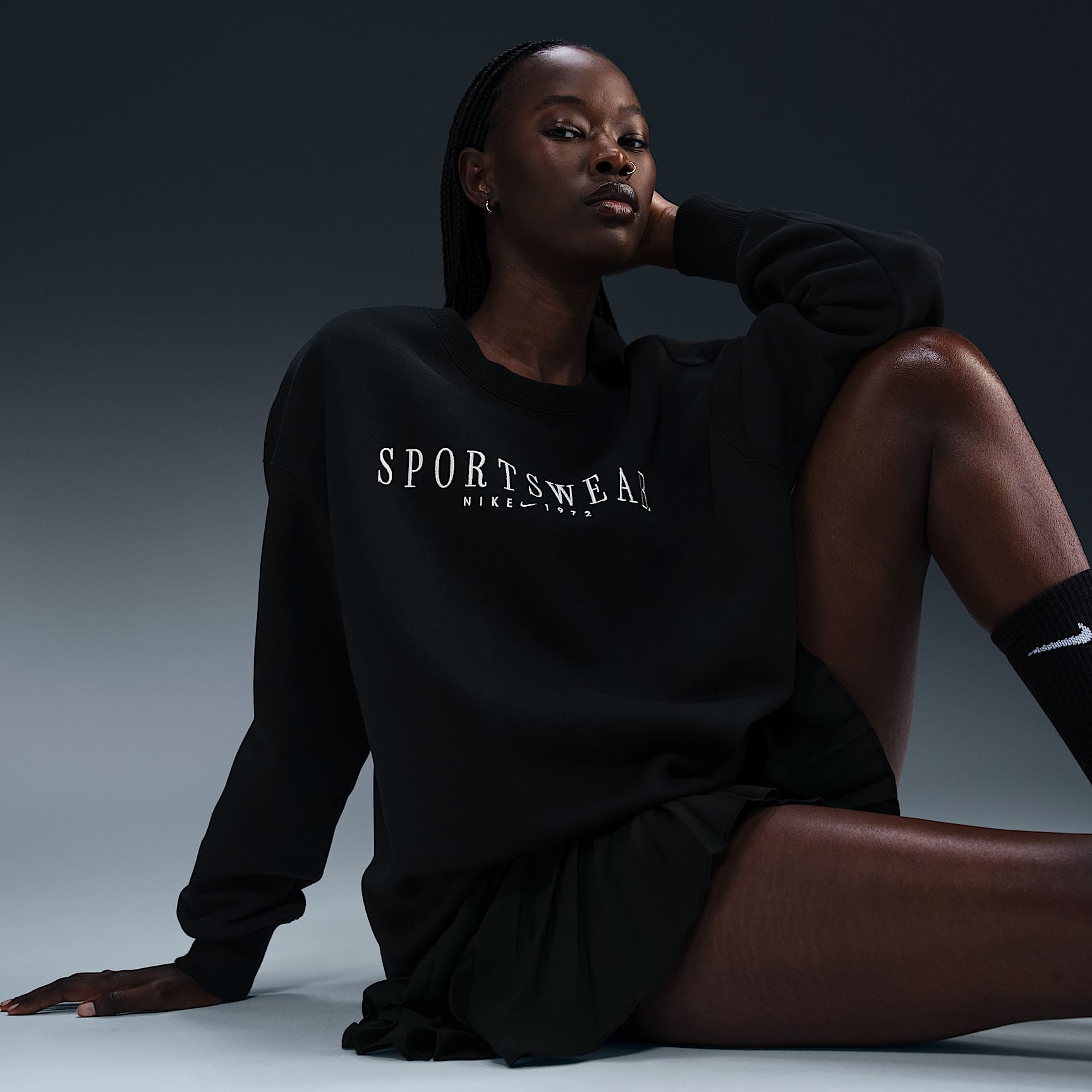 Nike Sportswear Phoenix Fleece Women's Oversized Crew-Neck Sweatshirt