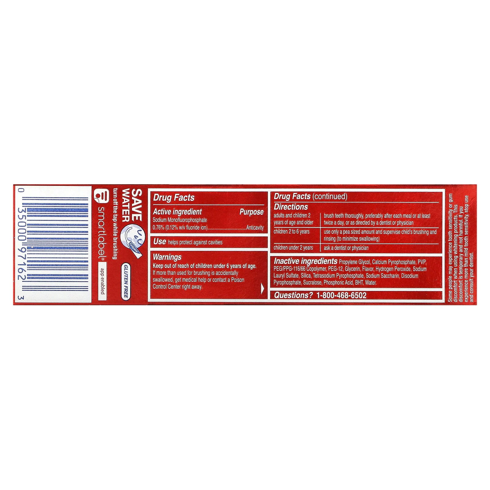 Colgate, Optic White, улучшенная зубная паста с фтором, предотвращающая кариес, 90 г (3,2 унции)