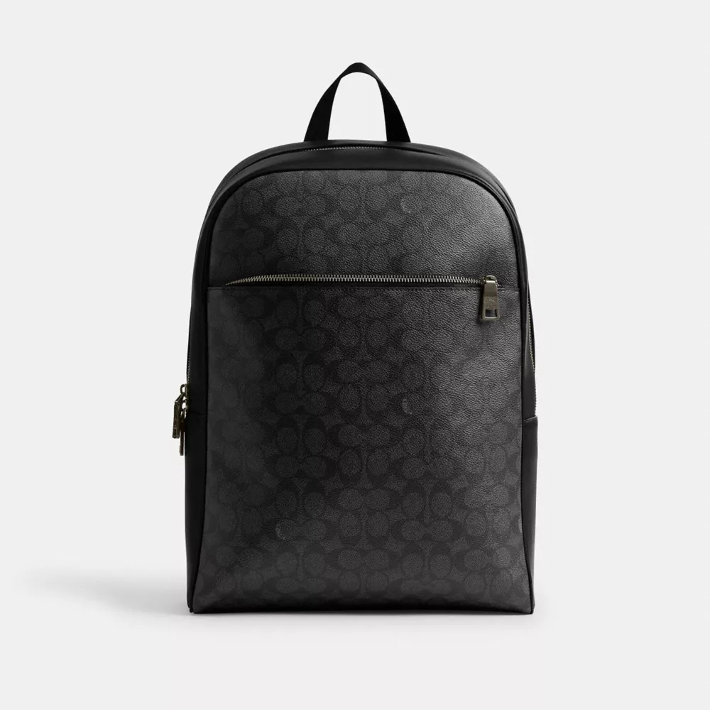 Рюкзак COACH Owen Backpack In Signature Canvas