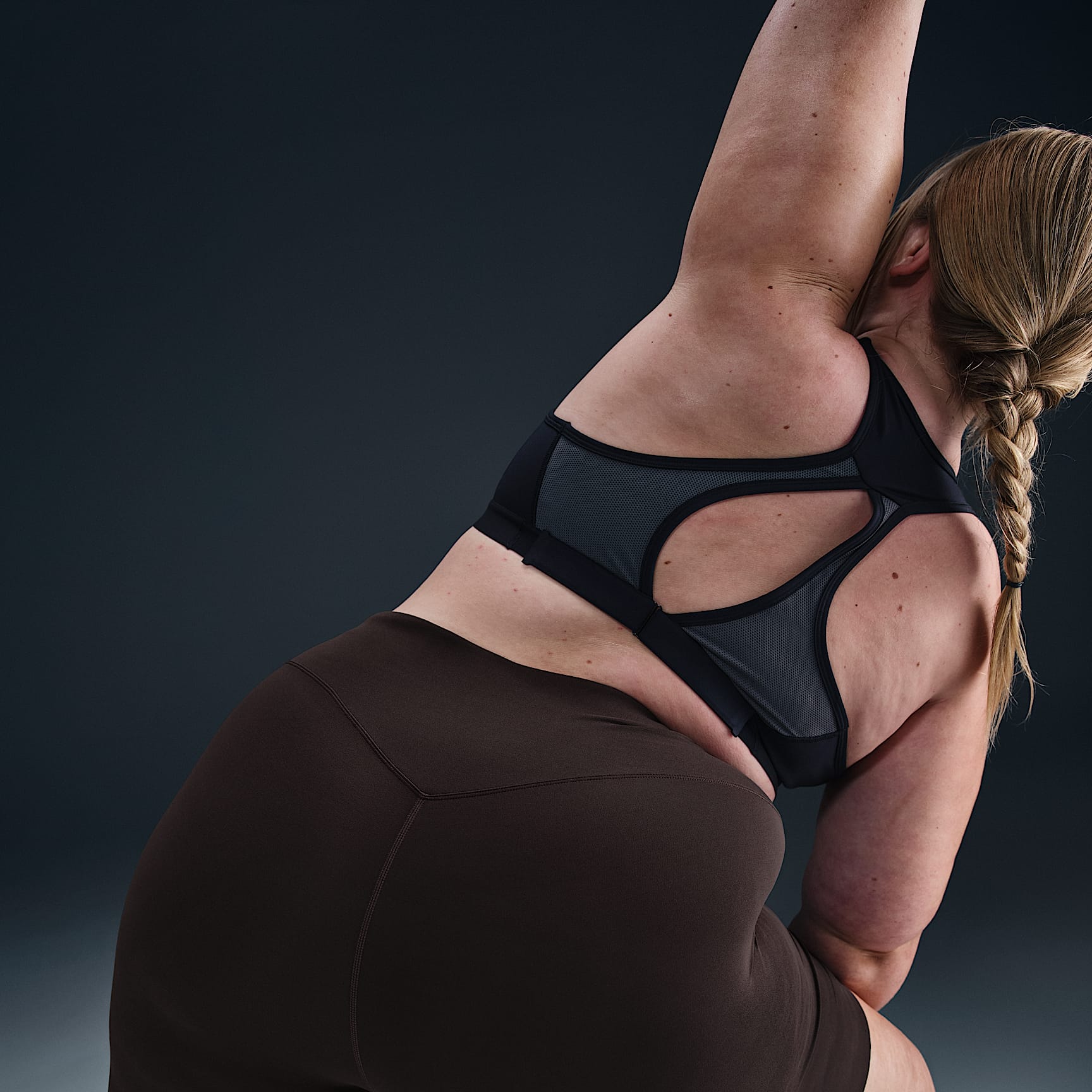 Nike Zenvy Women's Gentle-Support High-Waisted 8" Biker Shorts (Plus Size)