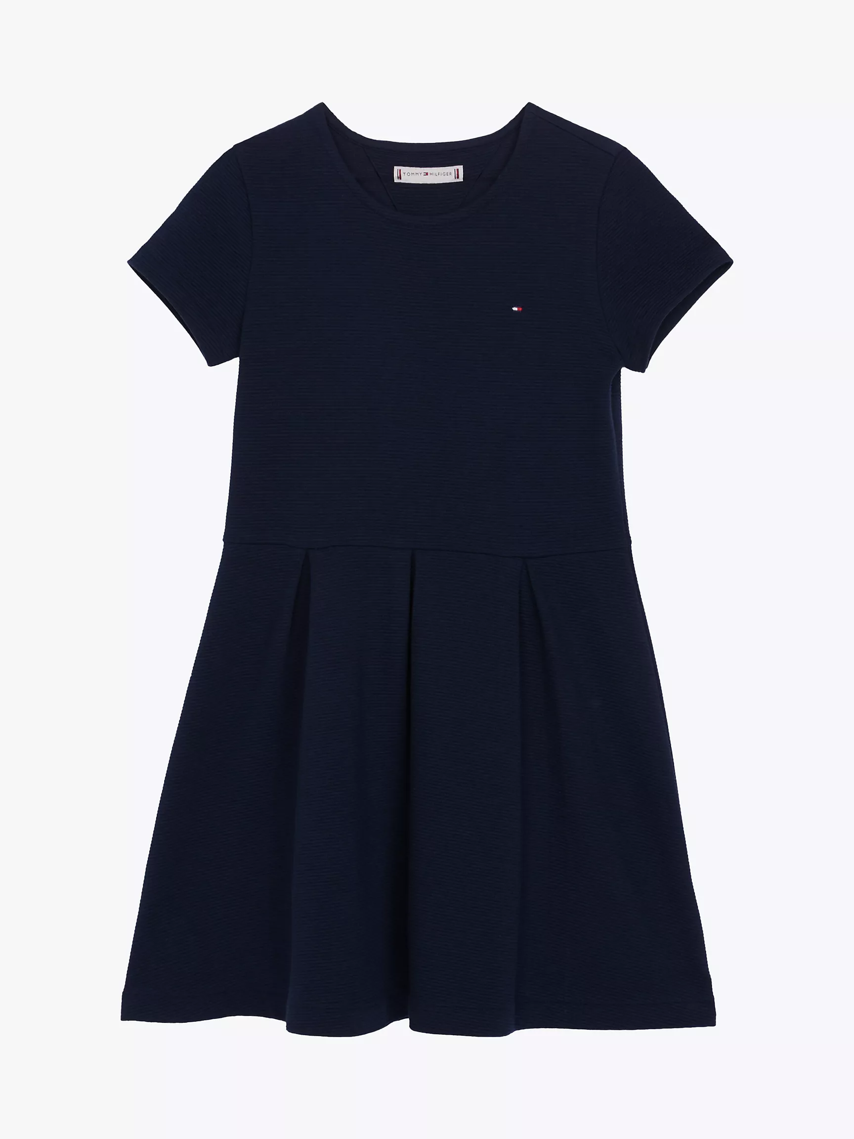 Платье для девочек Tommy Hilfiger, Детское платье-свитер с коротким рукавом