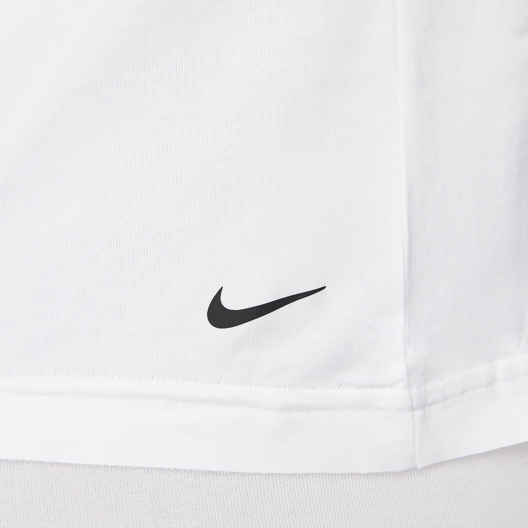 Nike Dri-FIT Essential Cotton Stretch Men's Slim Fit Crew Neck Undershirt (2-Pack)