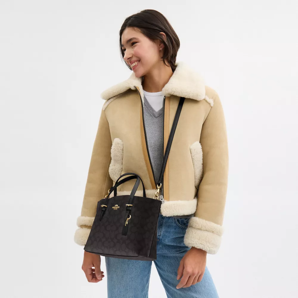 Сумка COACH Mollie Tote Bag 25 In Signature Canvas