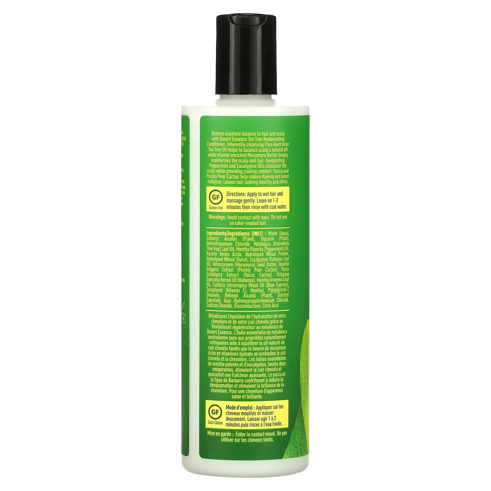 Desert Essence, Восстанавливающий кондиционер с экстрактом чайного дерева, 12,9 жидких унций (382 мл)
