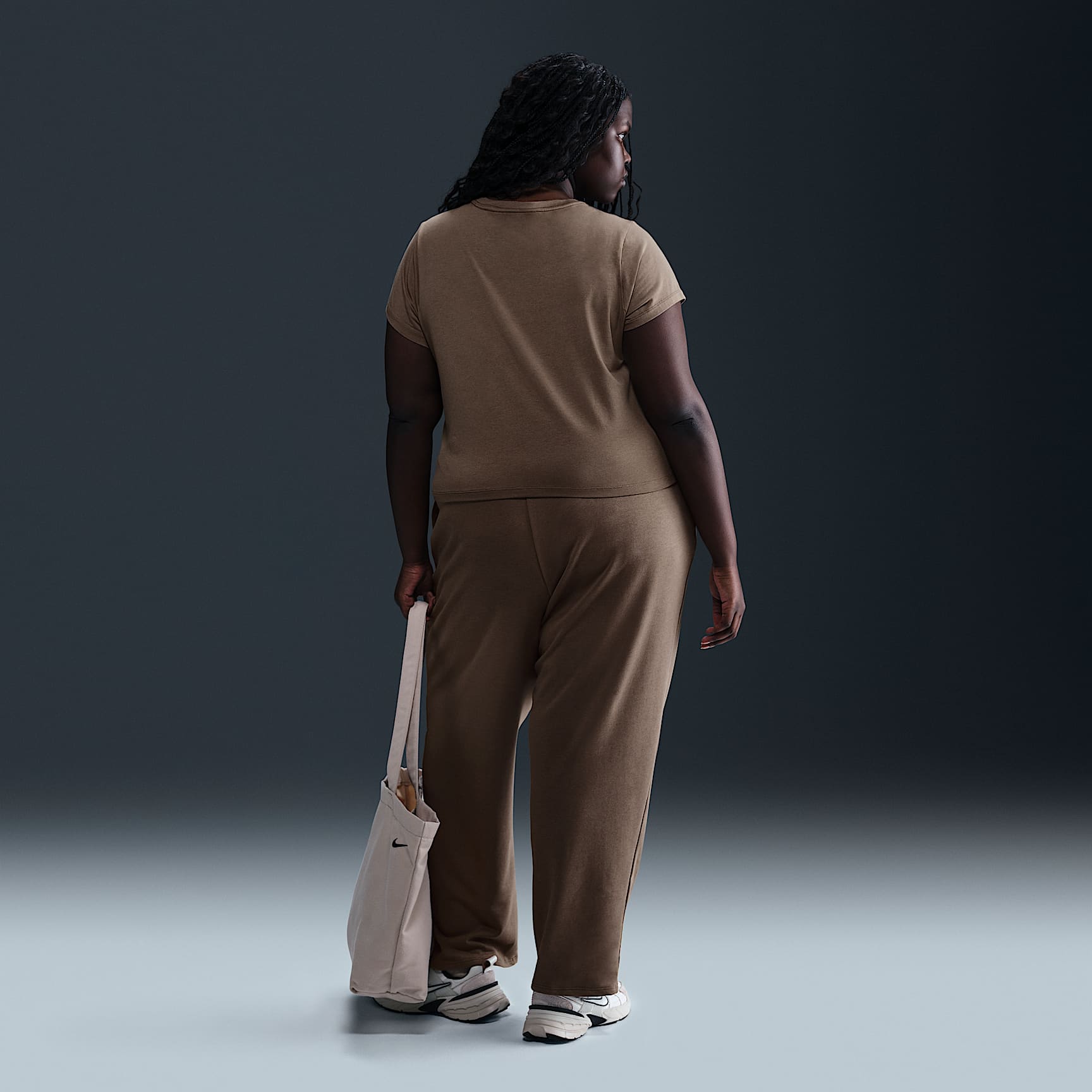 Nike Sportswear Chill Knit Women's Cropped T-Shirt (Plus Size)
