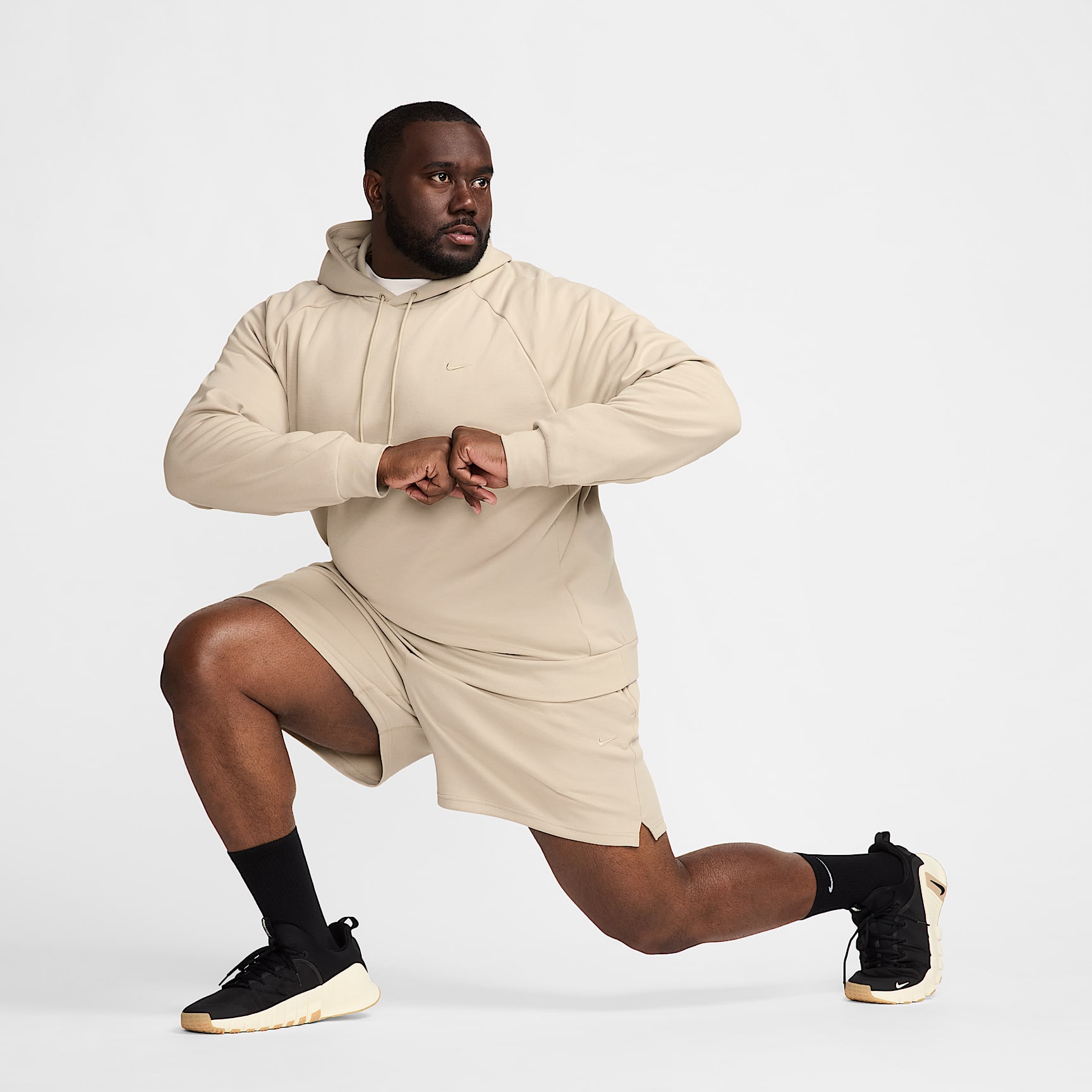 Nike Primary Fleece Men's Dri-FIT UV Pullover Performance Hoodie
